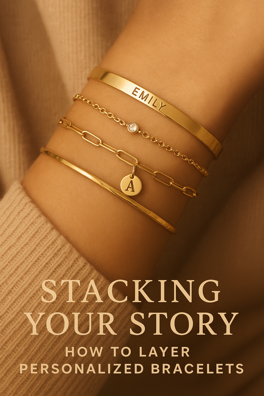 Stacking Your Story: How to Layer Personalized Bracelets in 2025