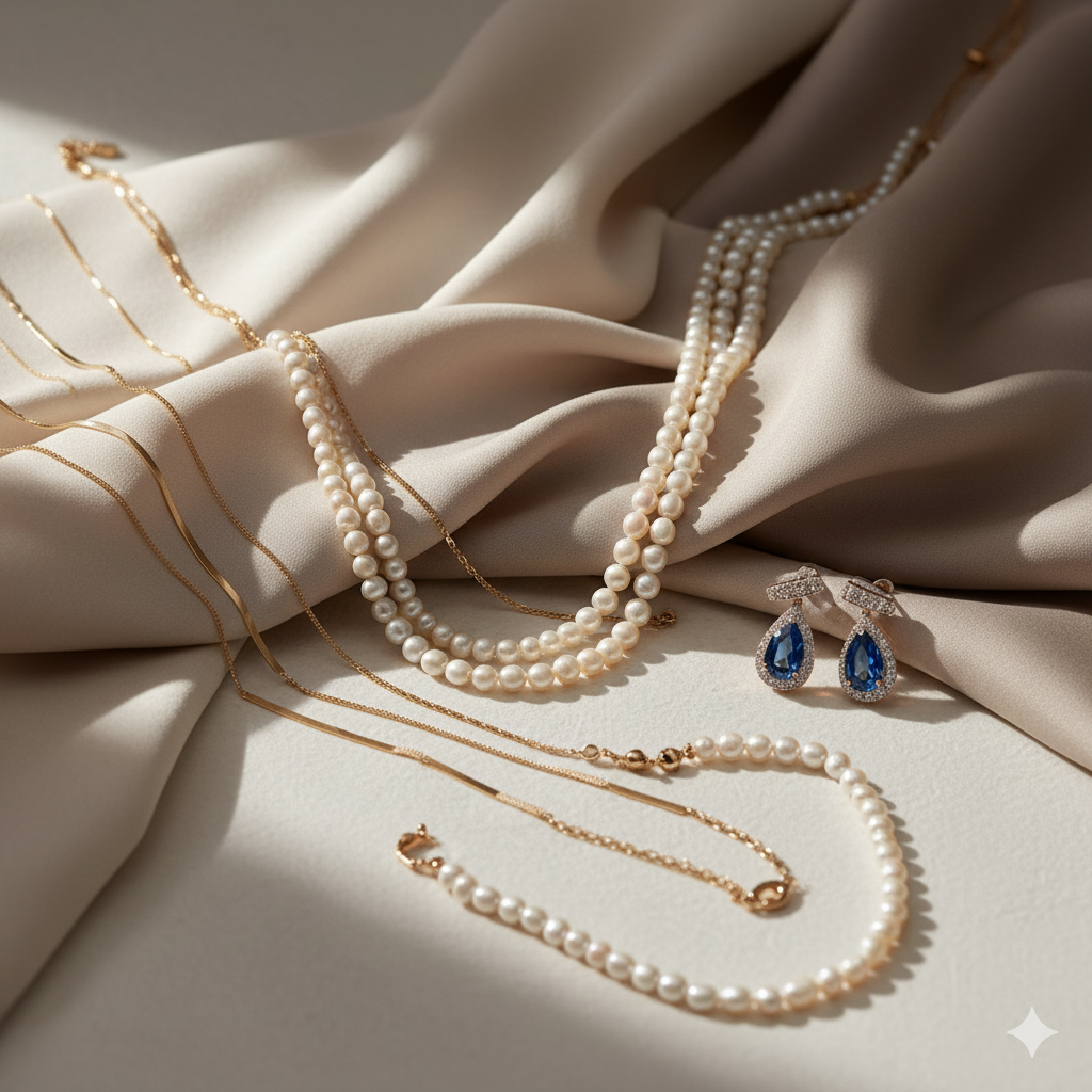 Satin & Silk Jewelry Pairings: Texture Meets Shine