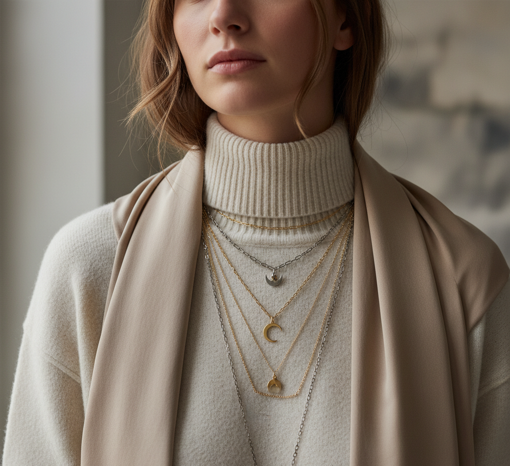 Sweet & Delicate Chains: Minimalist Necklaces for Layering & Everyday