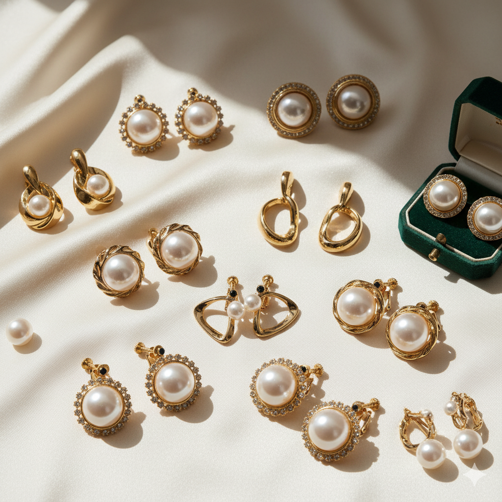 The Return of Clip-On Earrings: Vintage Glamour Reborn