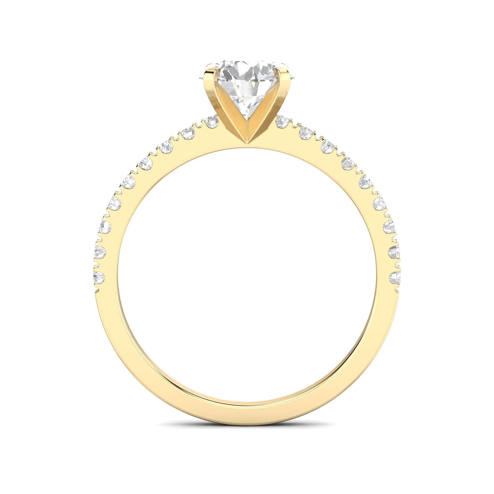 The Celeste Pave Ring