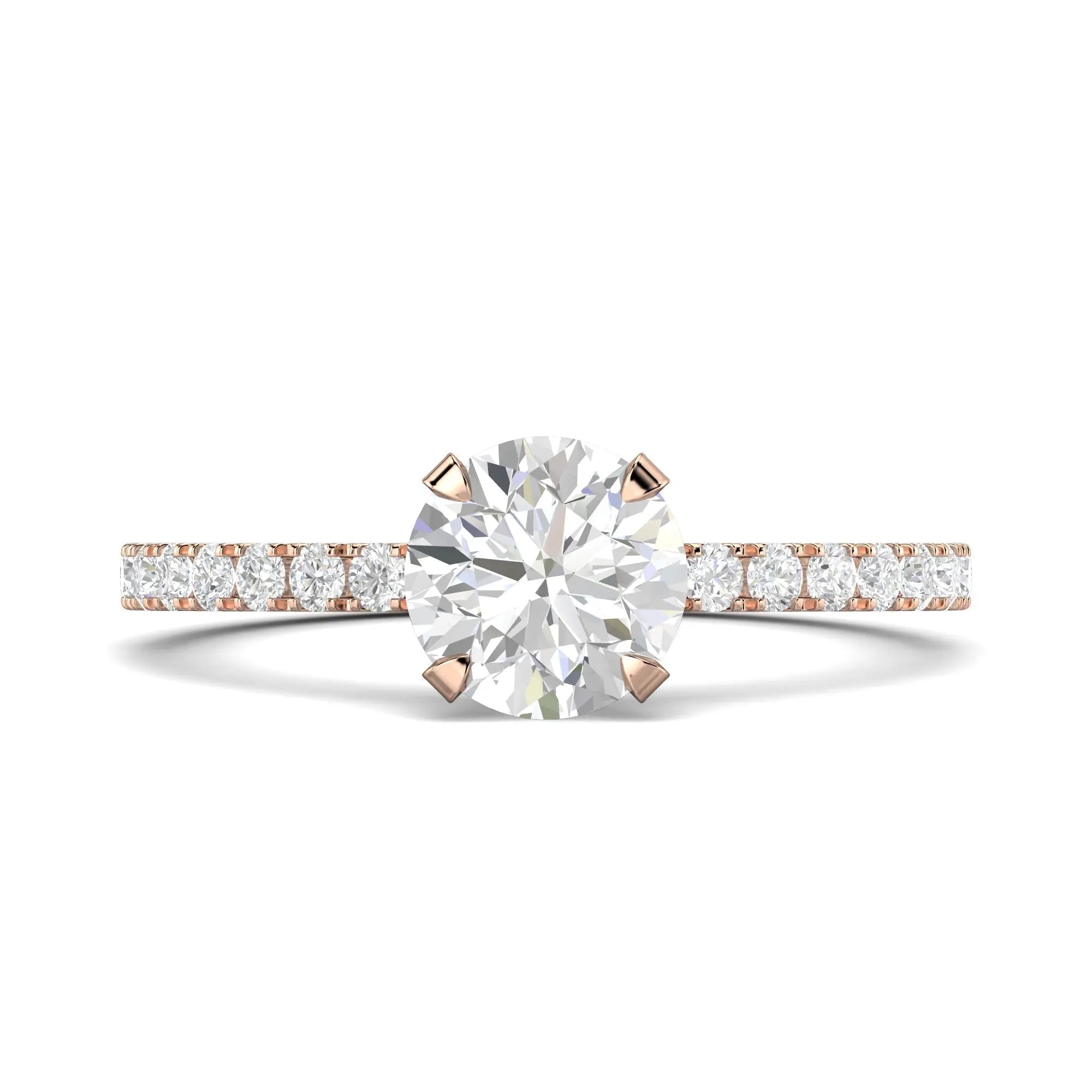 The Celeste Pave Ring