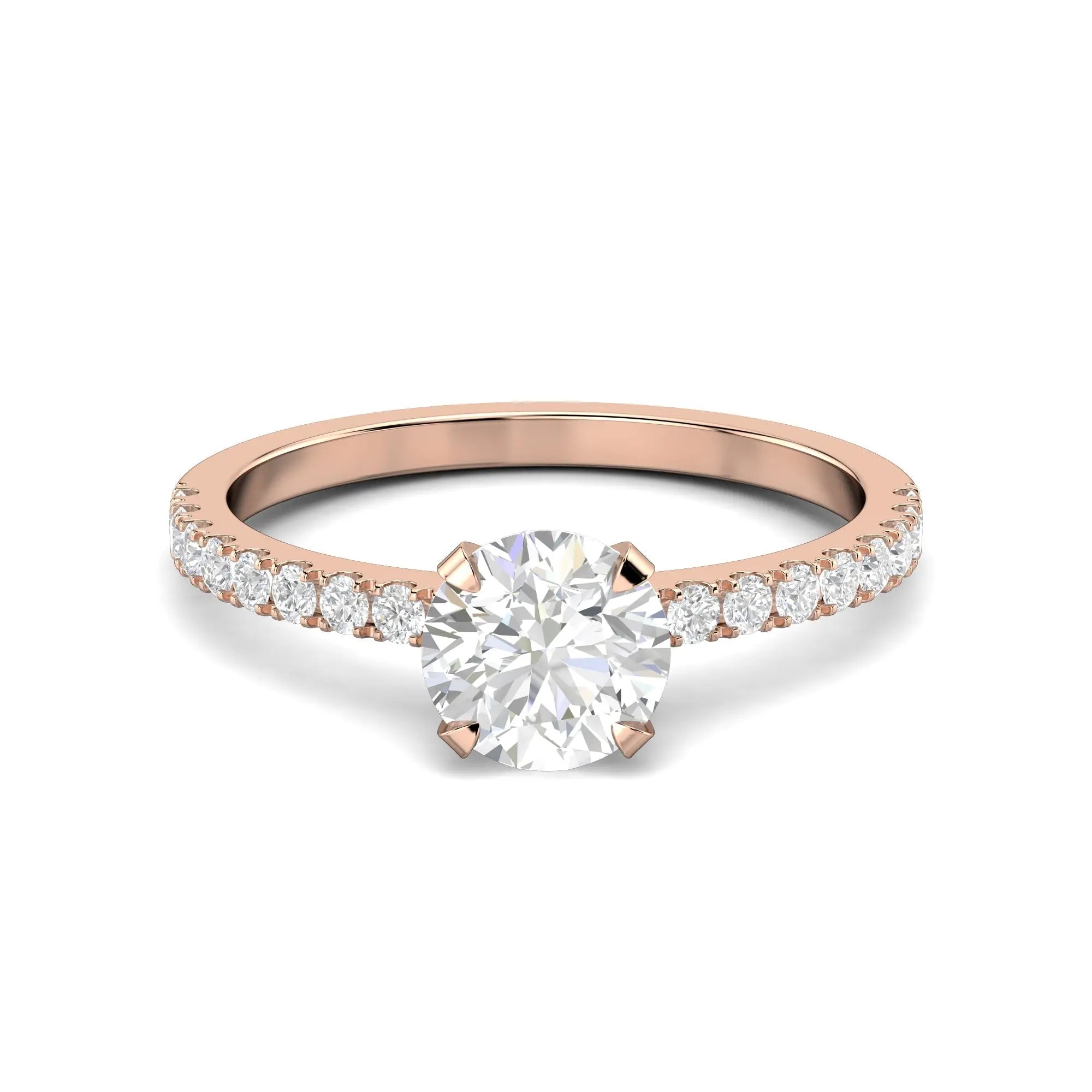 The Celeste Pave Ring