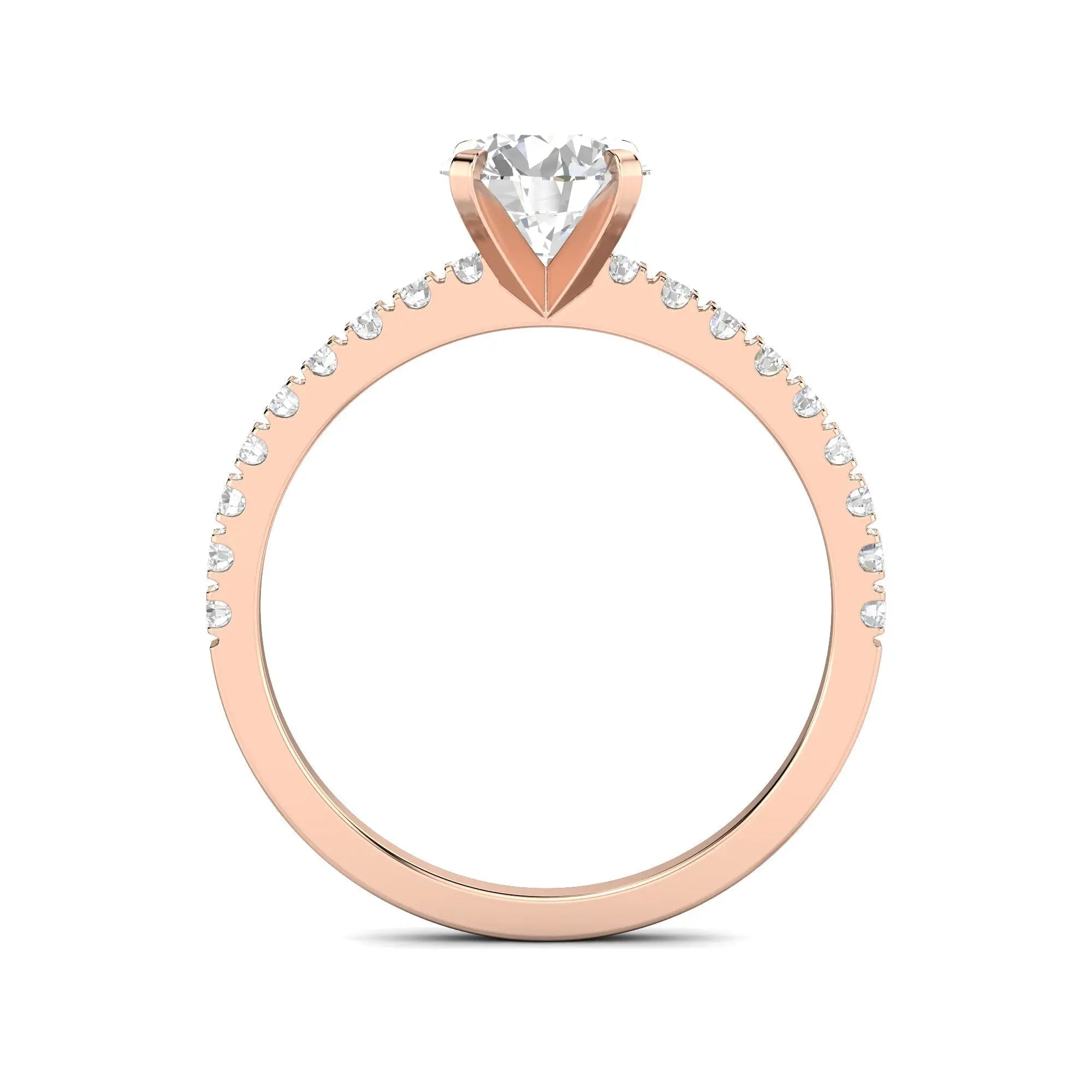 The Celeste Pave Ring