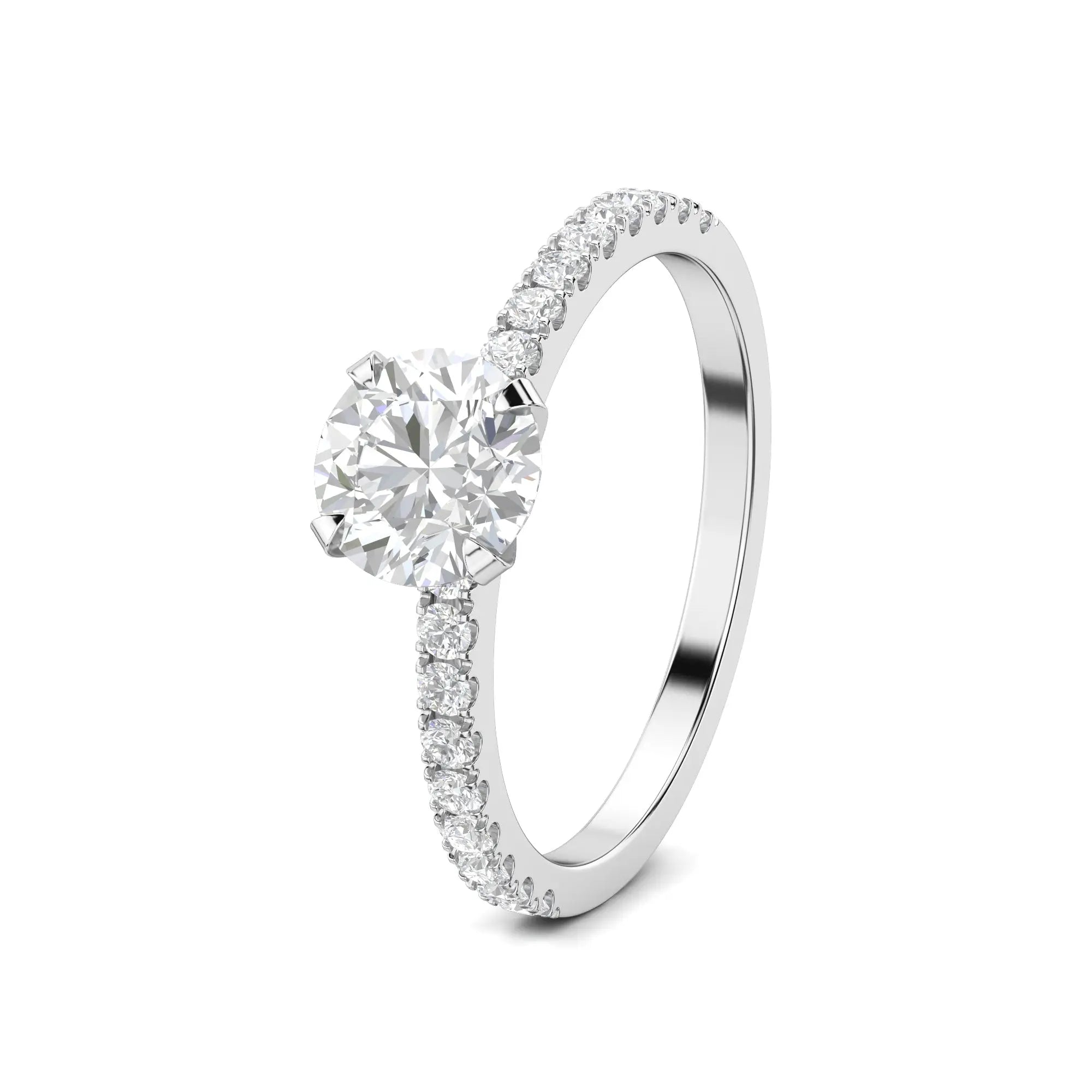 The Celeste Pave Ring