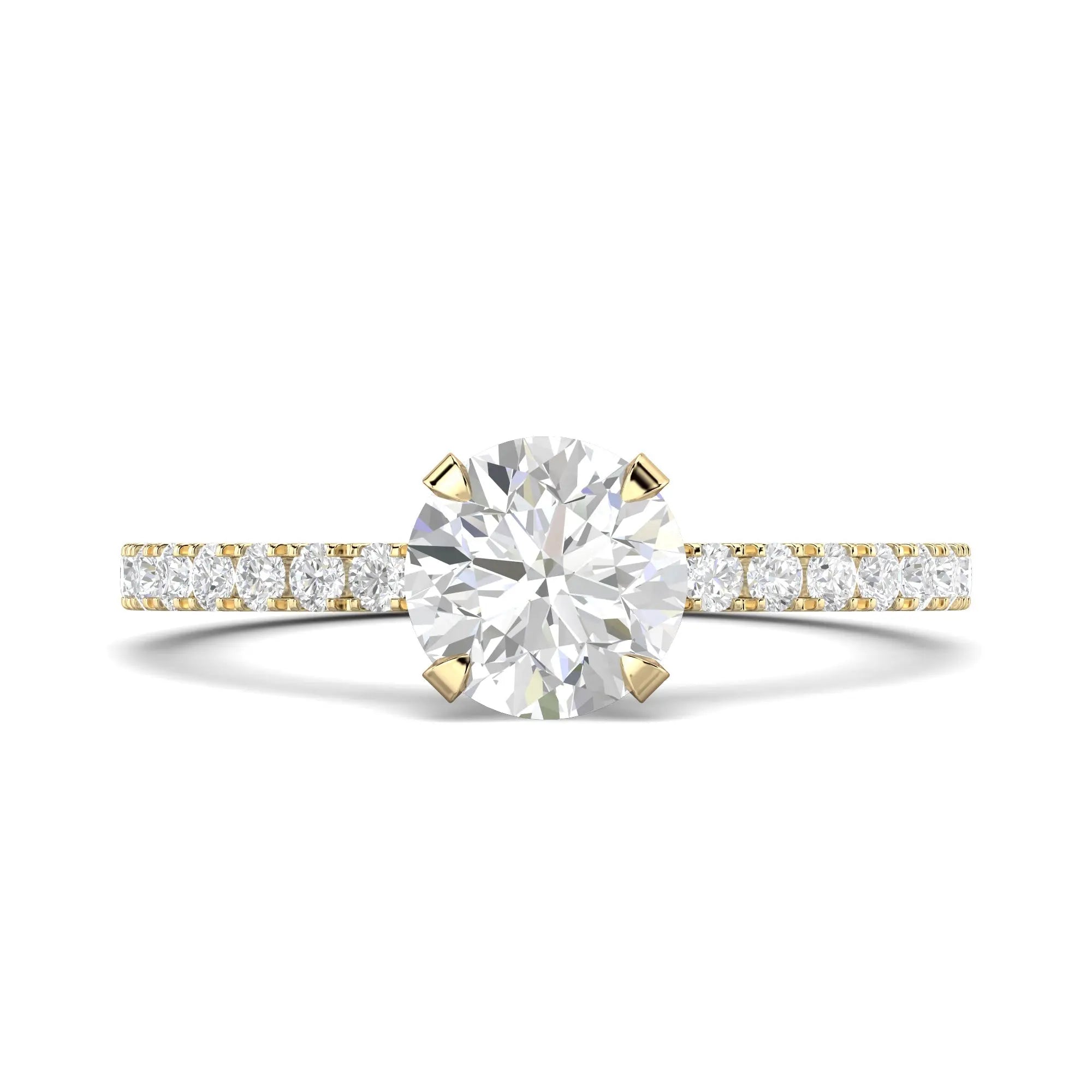 The Celeste Pave Ring
