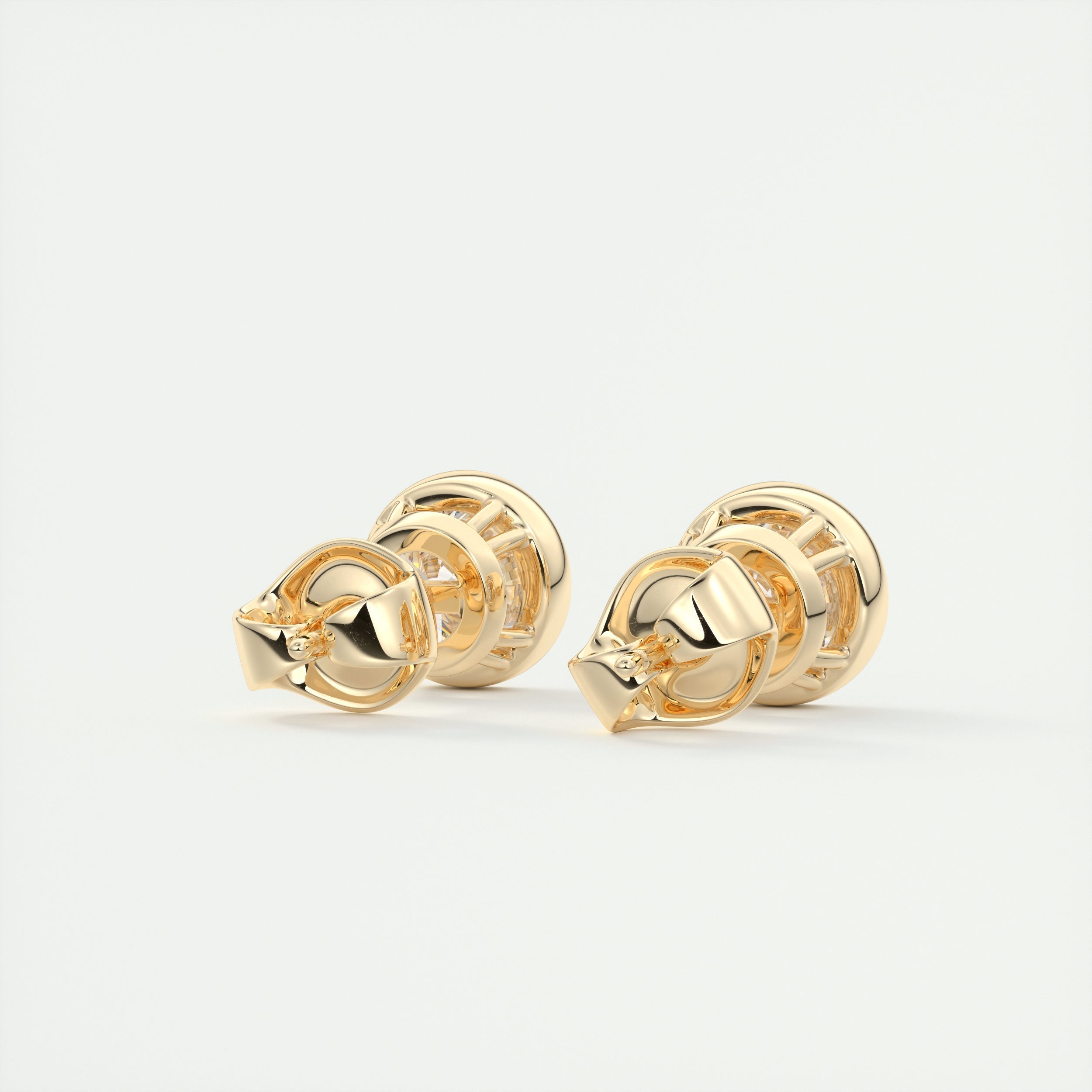 The Bezel Grace Studs