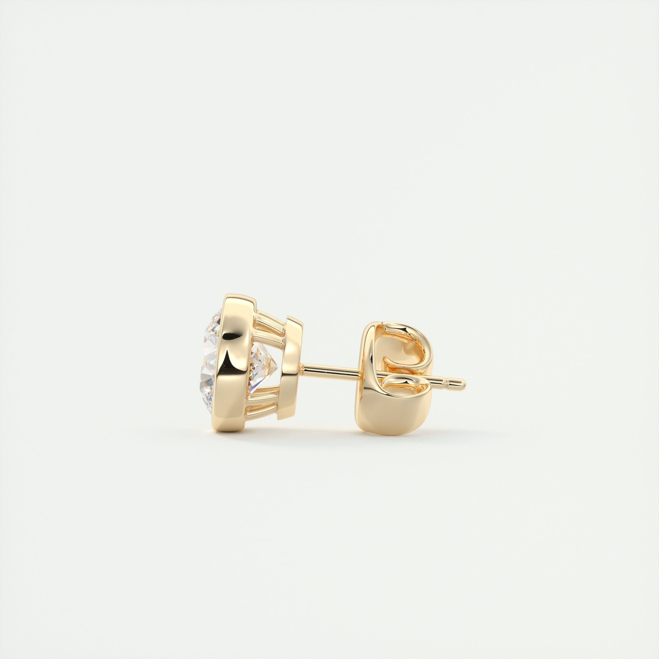 The Bezel Grace Studs