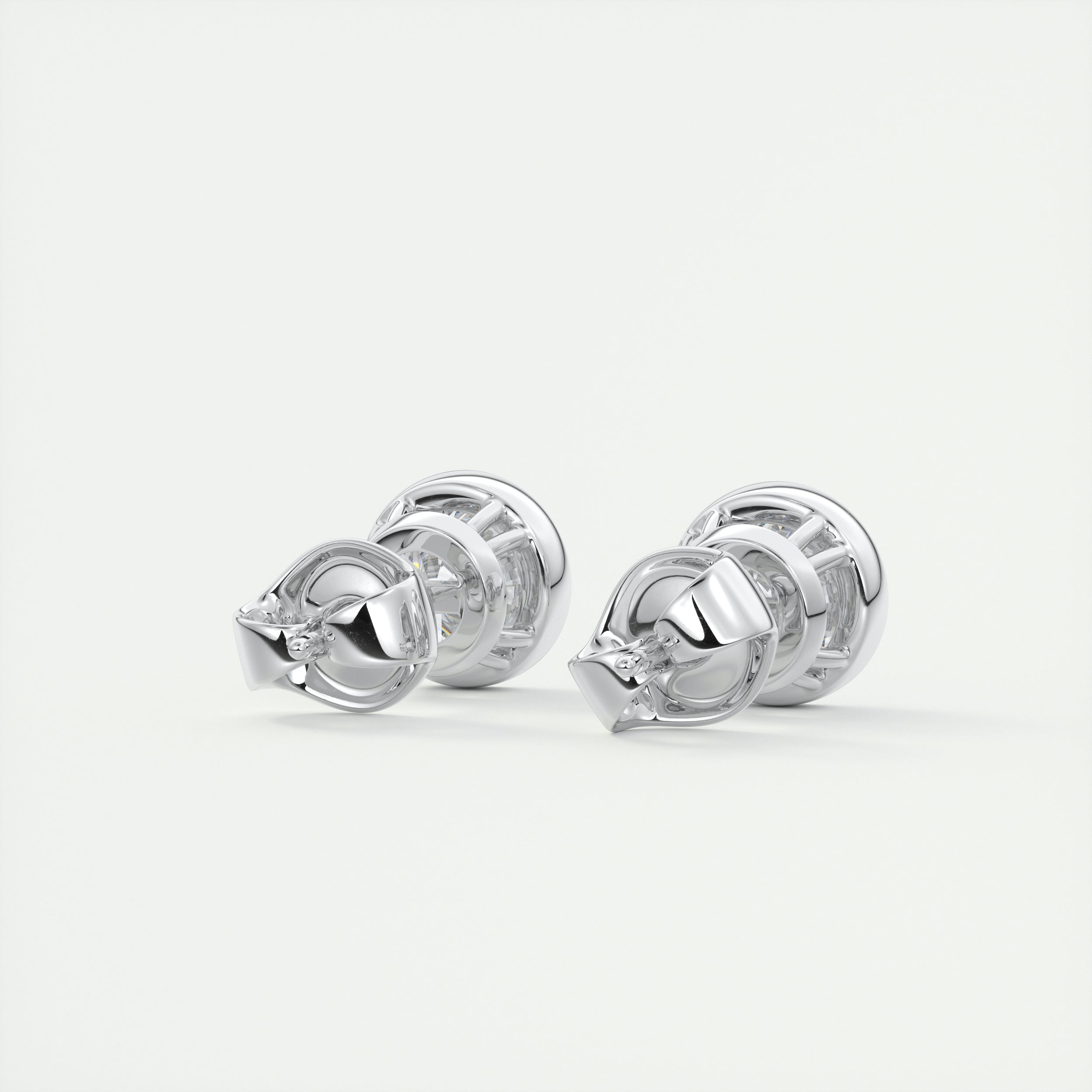 The Bezel Grace Studs