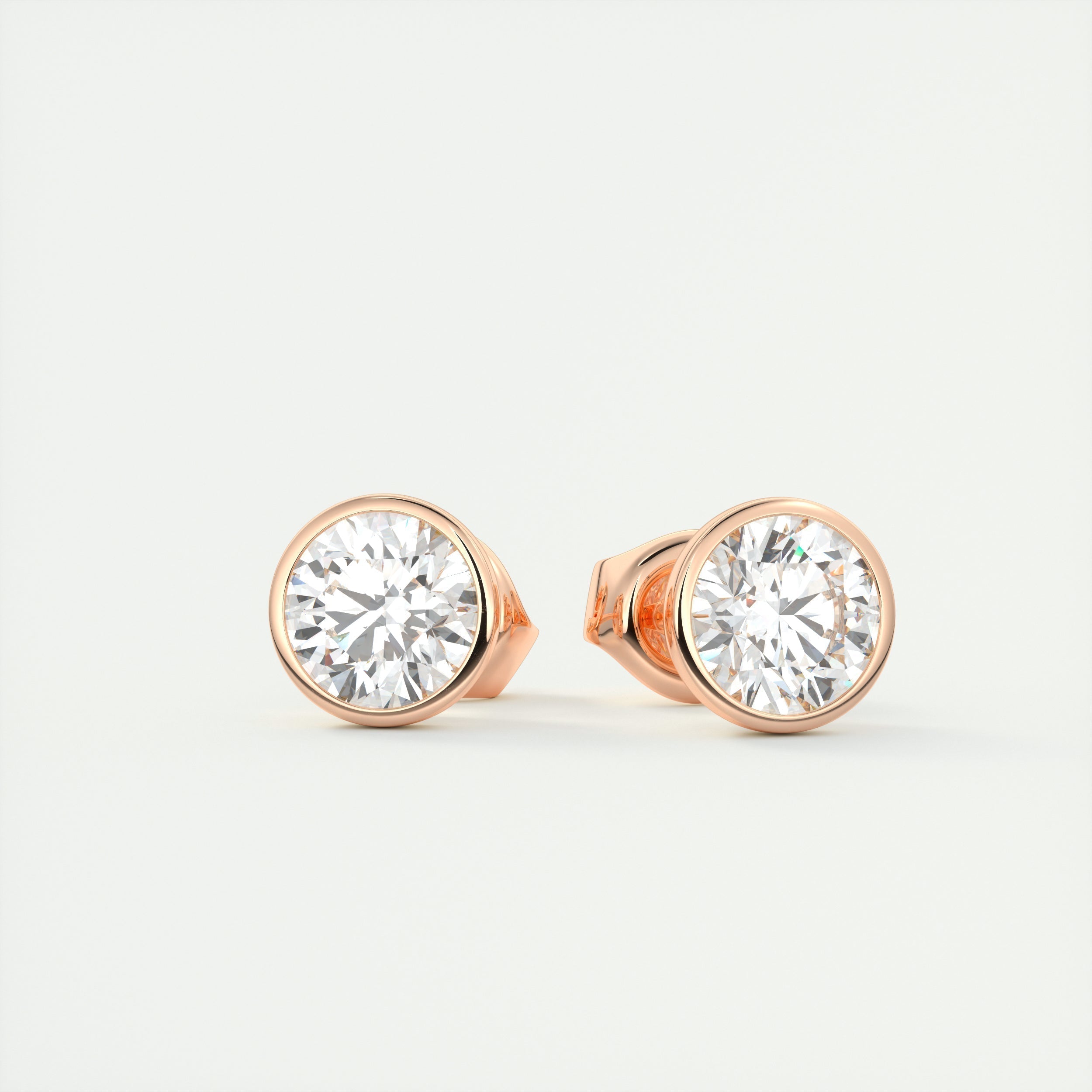 The Bezel Grace Studs