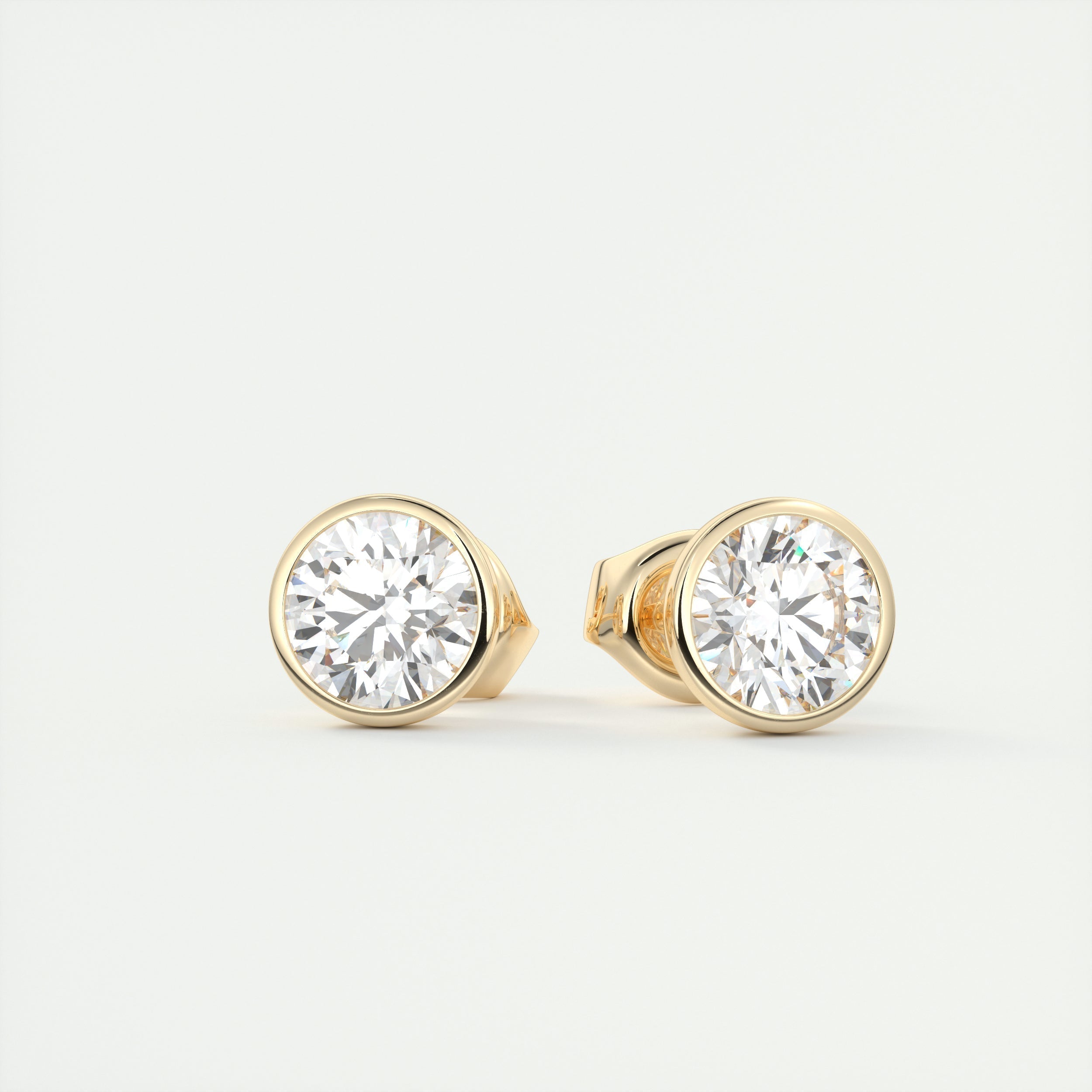 The Bezel Grace Studs