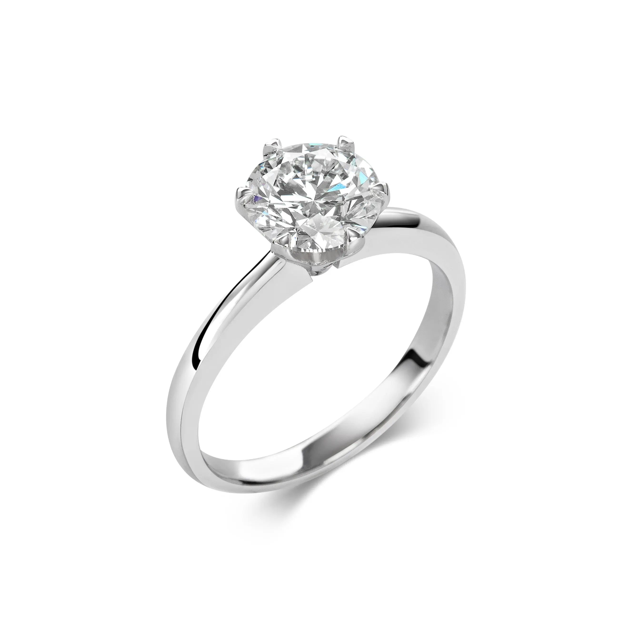 The Pure Solitaire Ring