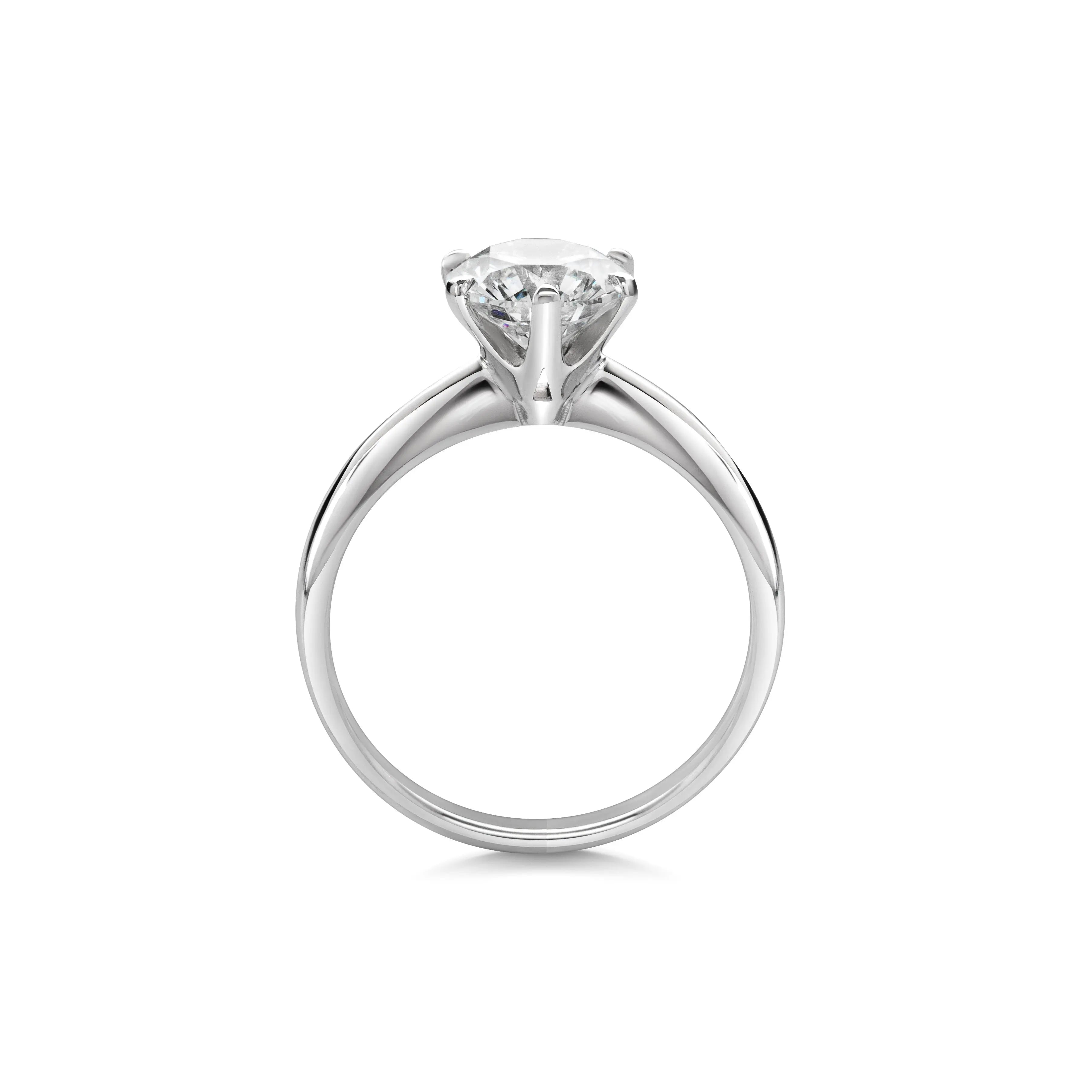 The Pure Solitaire Ring