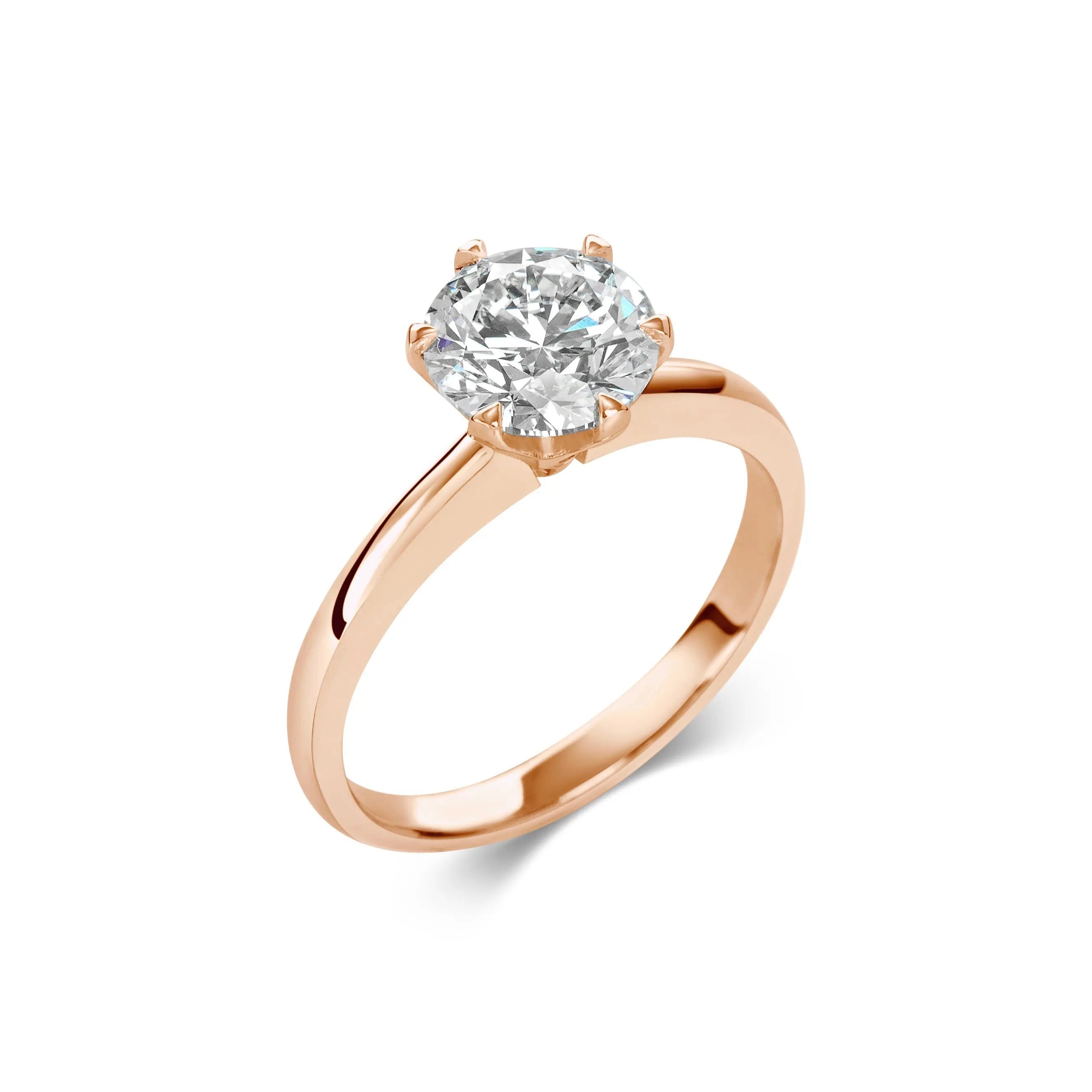 The Pure Solitaire Ring