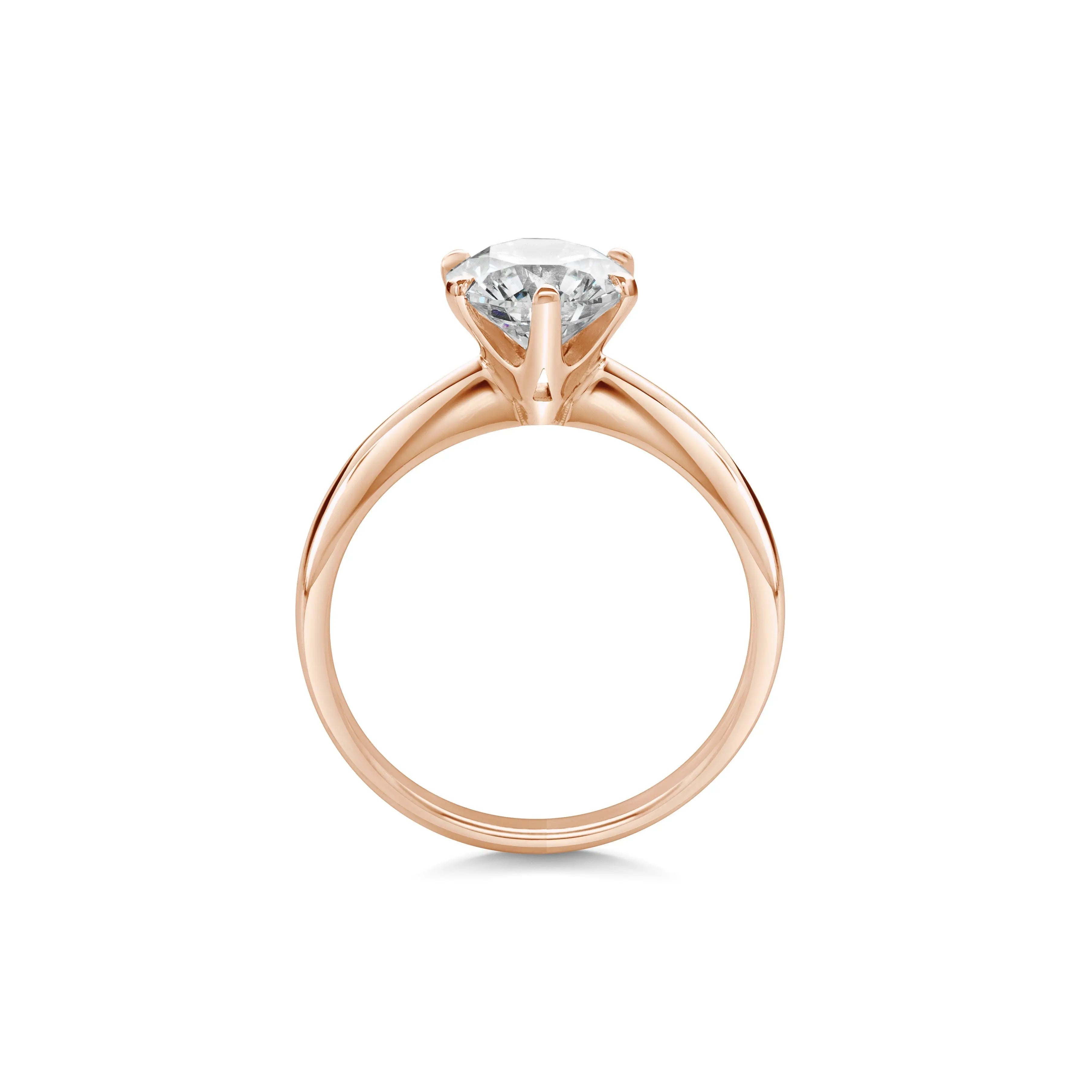 The Pure Solitaire Ring