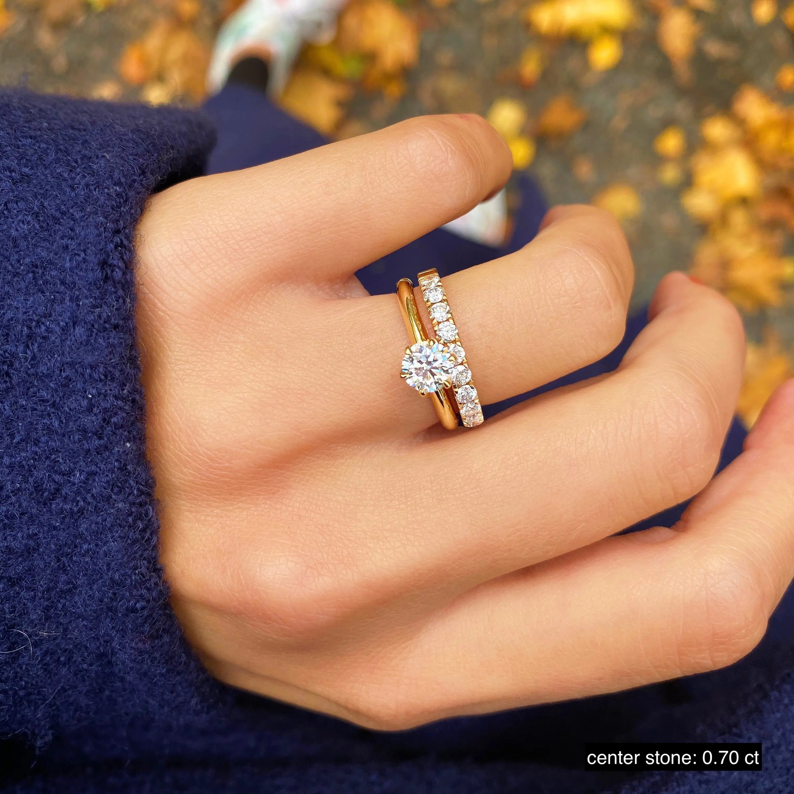The Pure Solitaire Ring