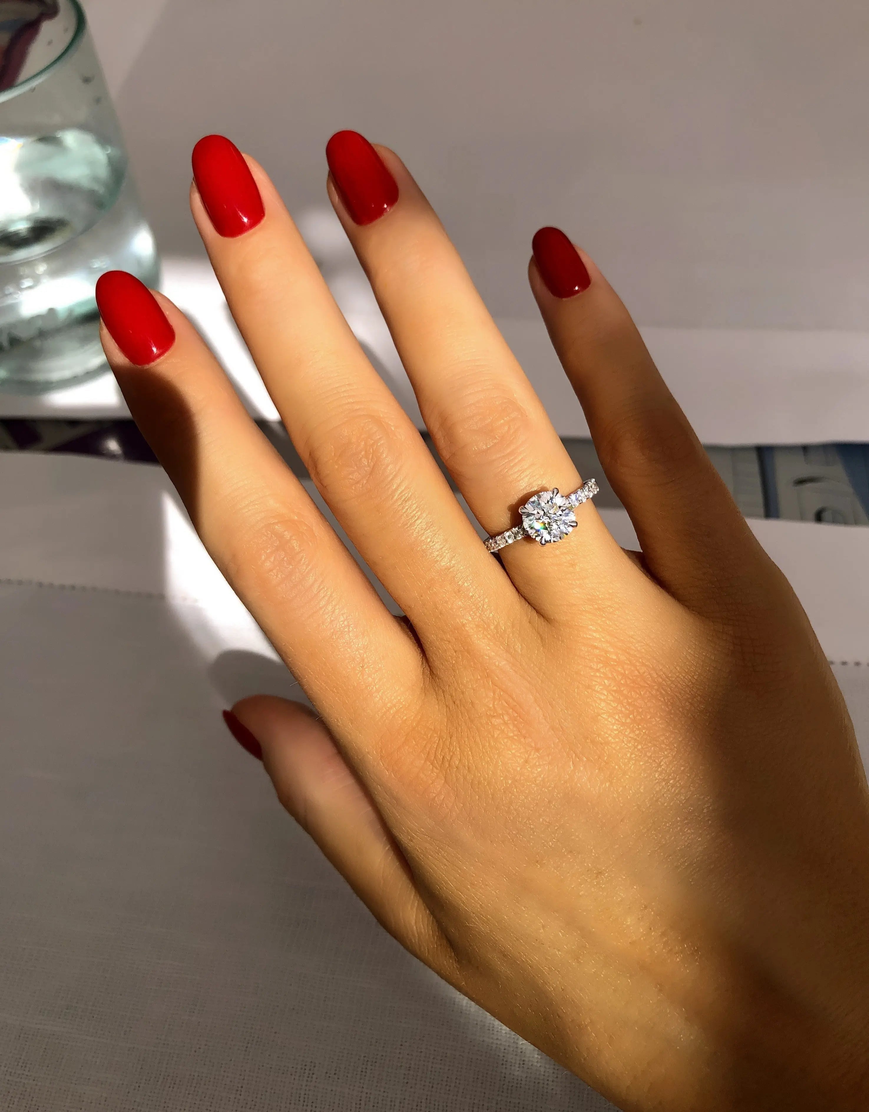 The Luminous Pave Ring