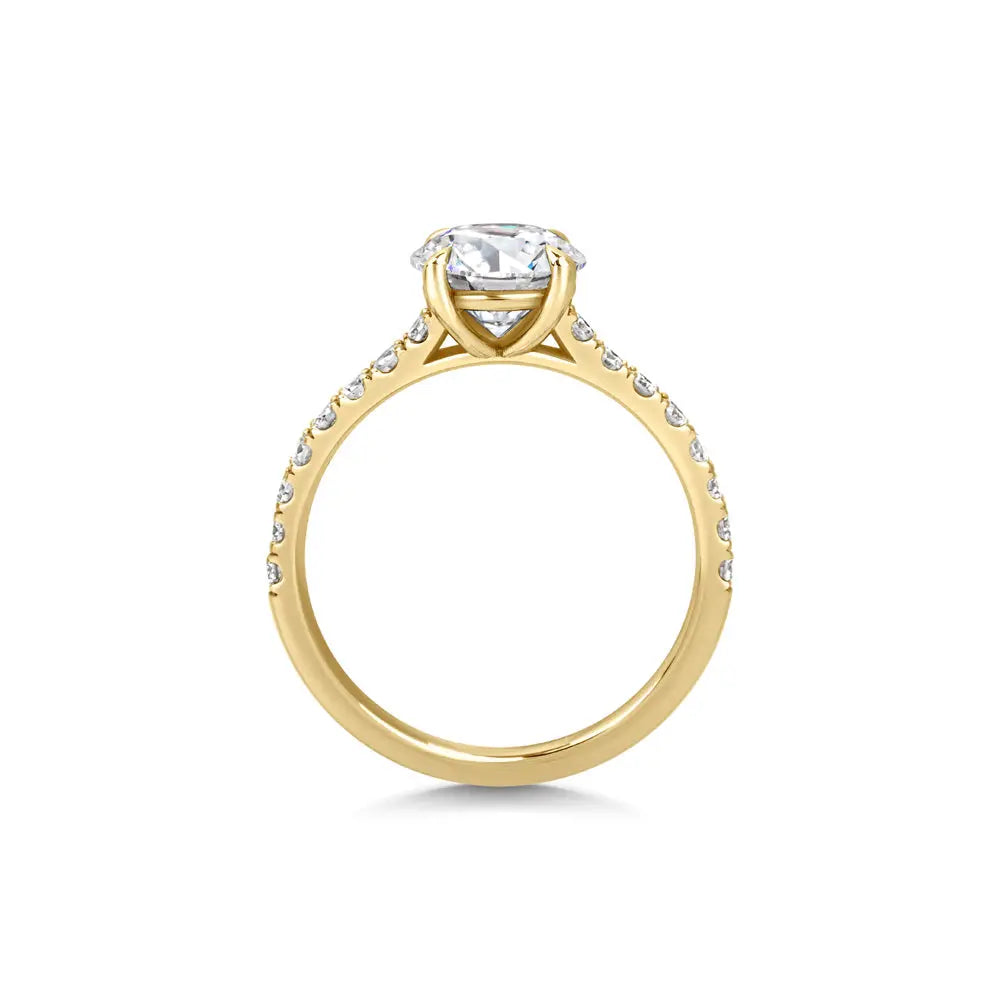 The Luminous Pave Ring