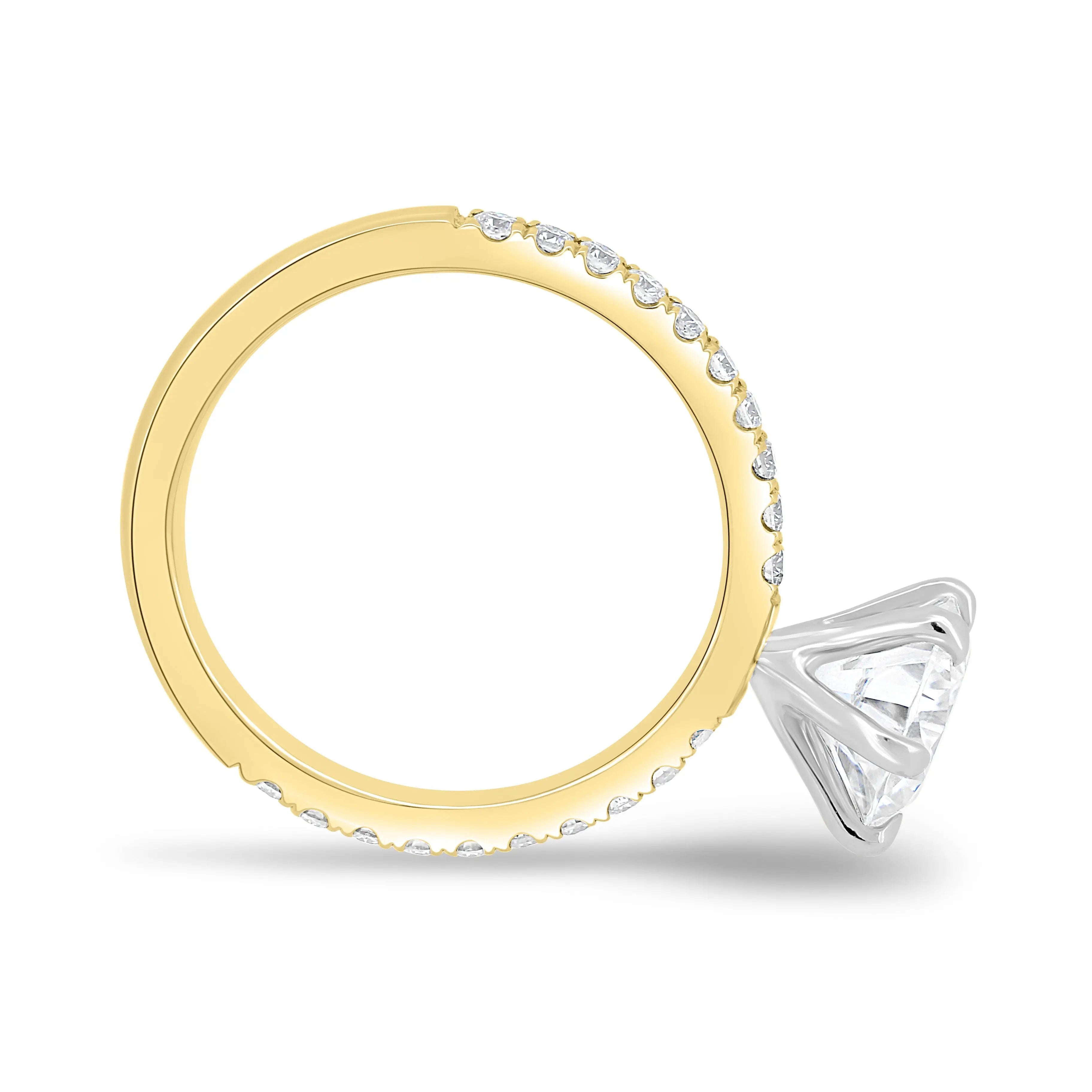 The Brilliant Pave Ring