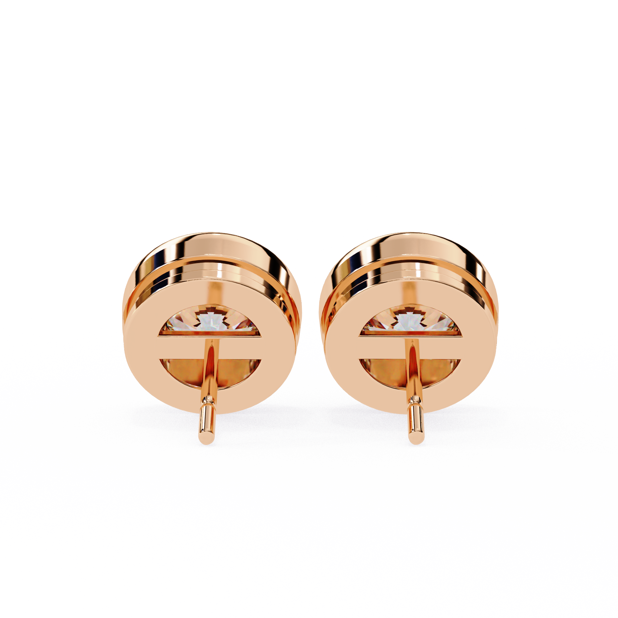 The Luxe Bezel Earrings