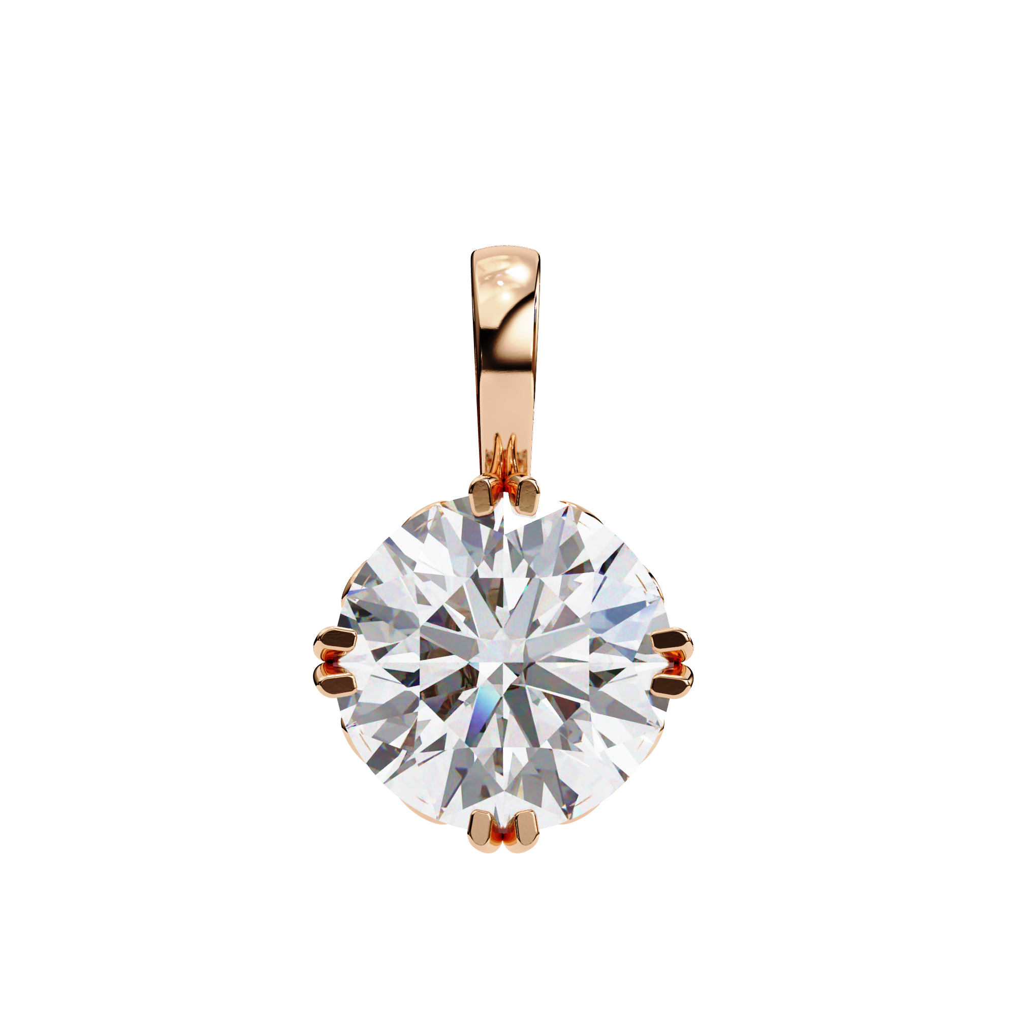 The Pure Prong Pendant