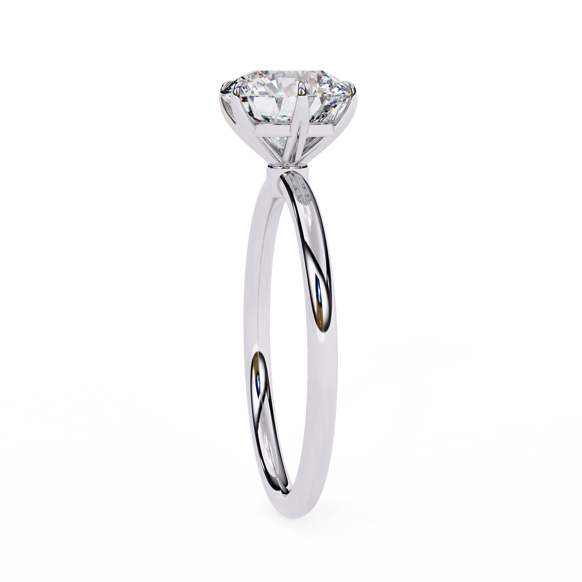 The Forever Solitaire Ring