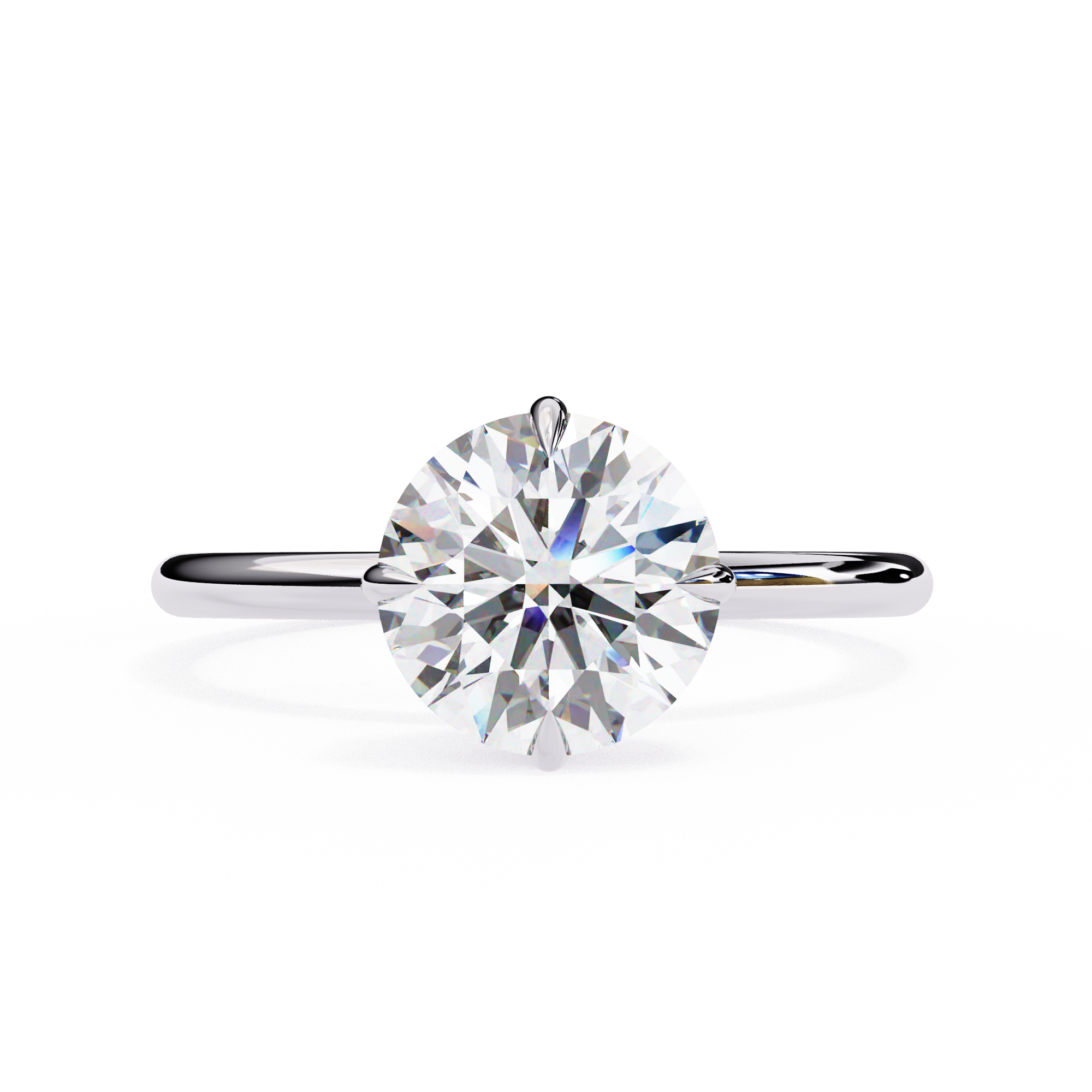 The Forever Solitaire Ring