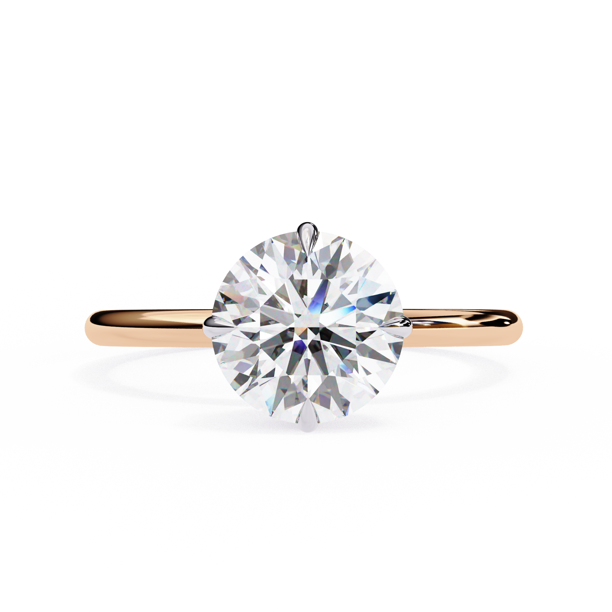 The Forever Solitaire Ring
