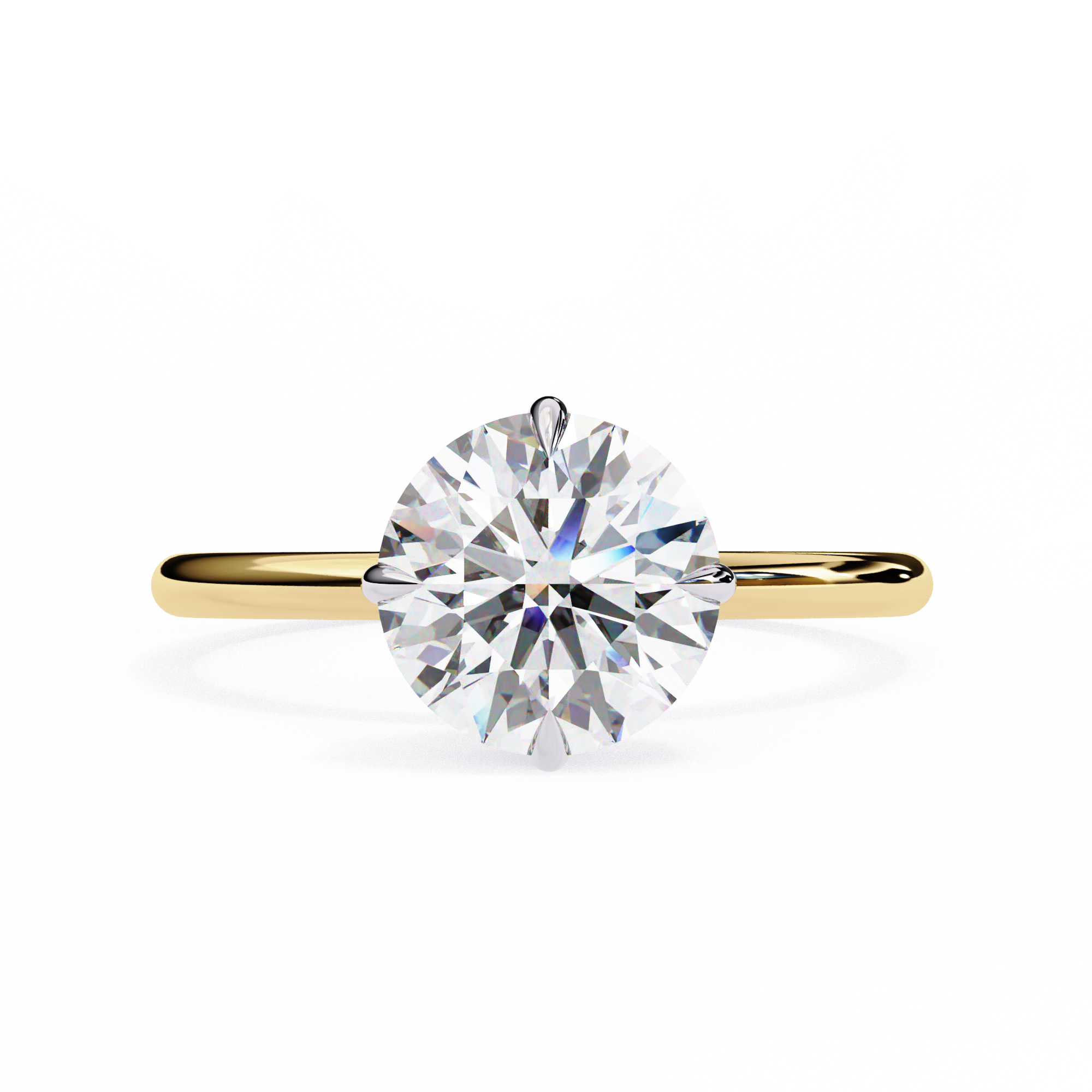 The Forever Solitaire Ring