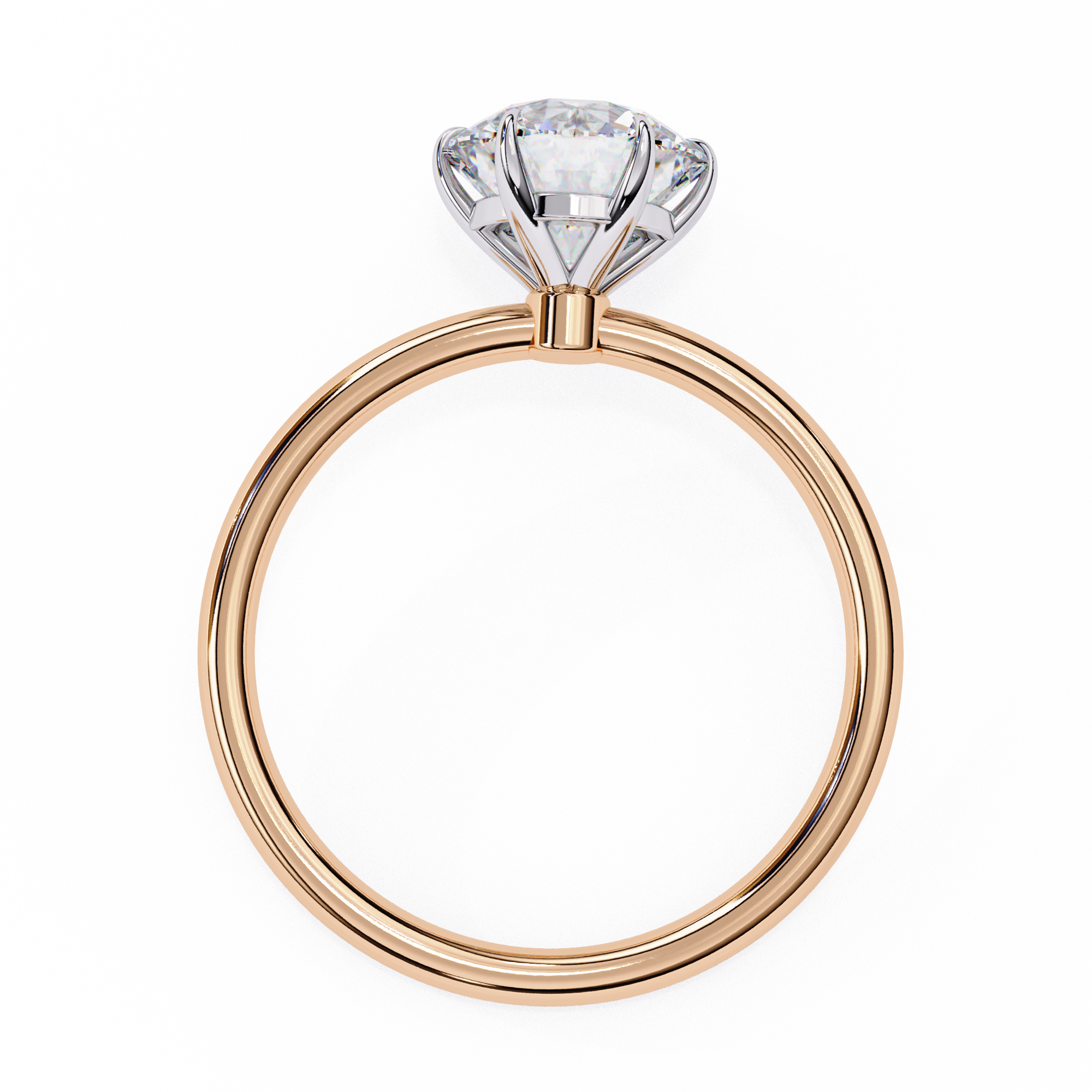 The Forever Solitaire Ring