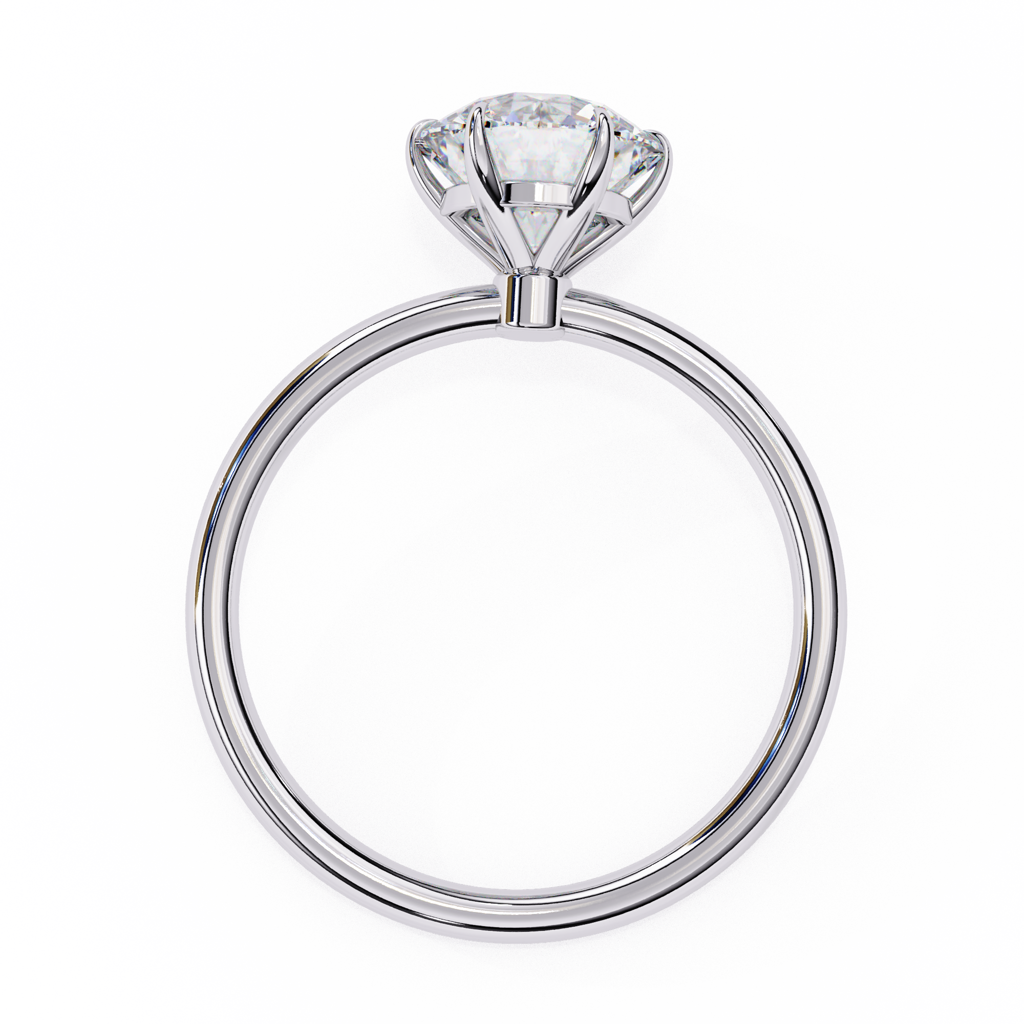 The Forever Solitaire Ring
