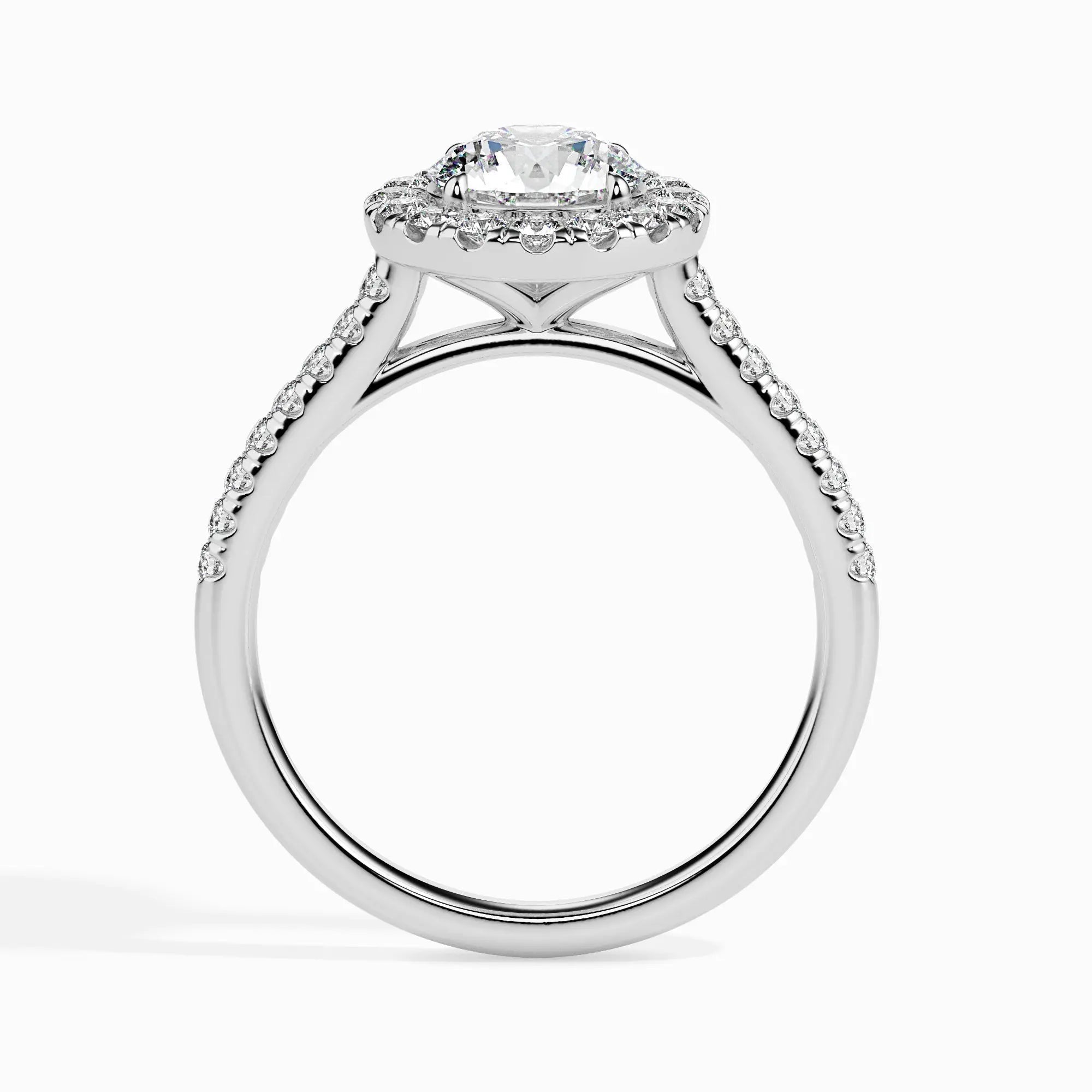 The Regal Halo Ring