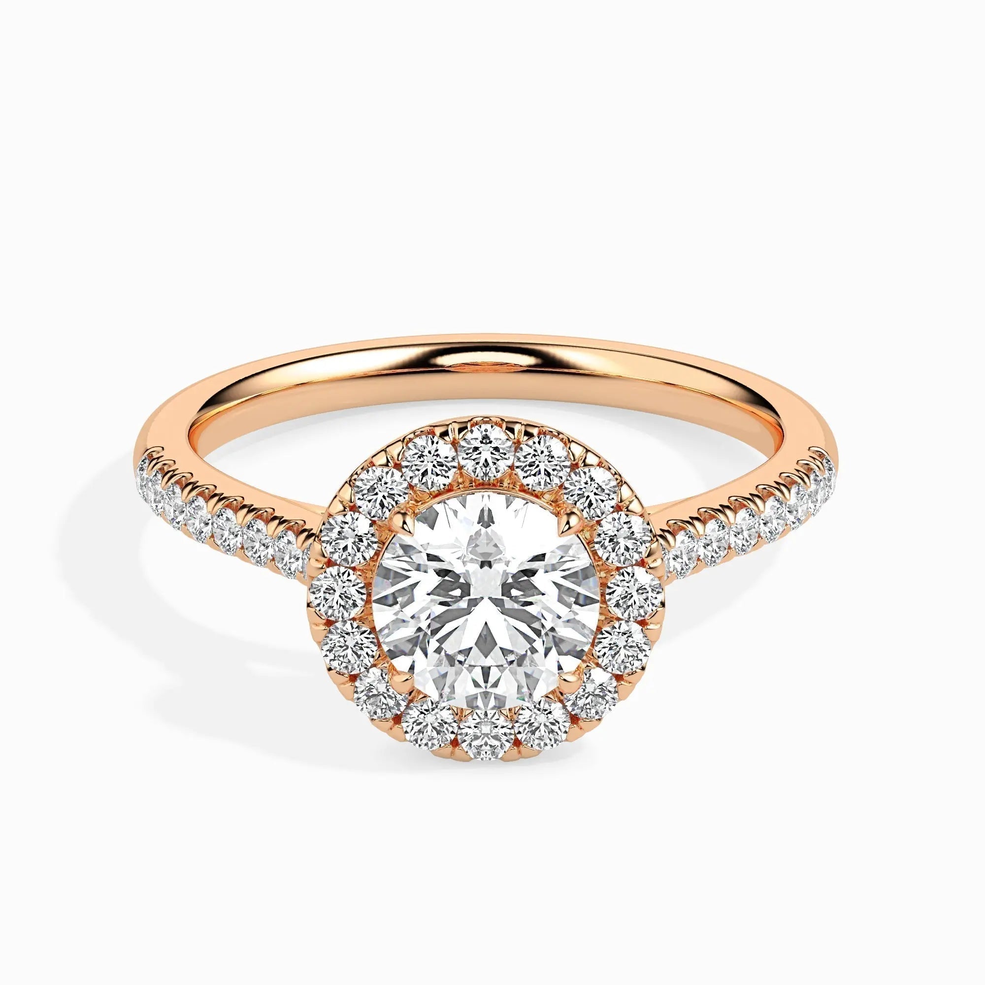 The Regal Halo Ring