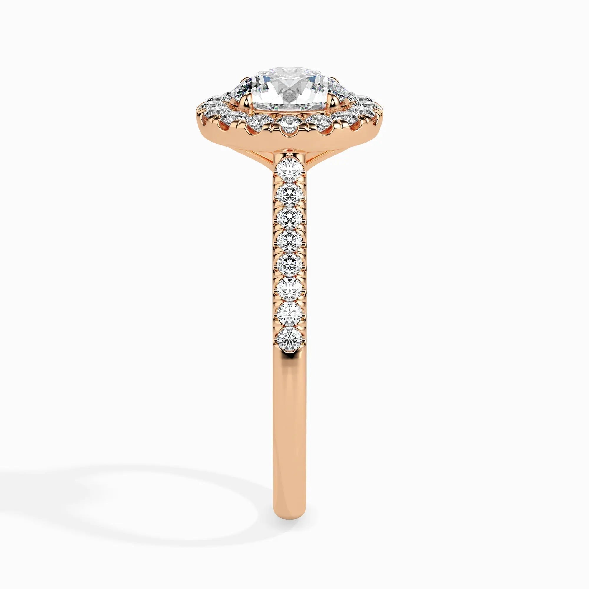 The Regal Halo Ring