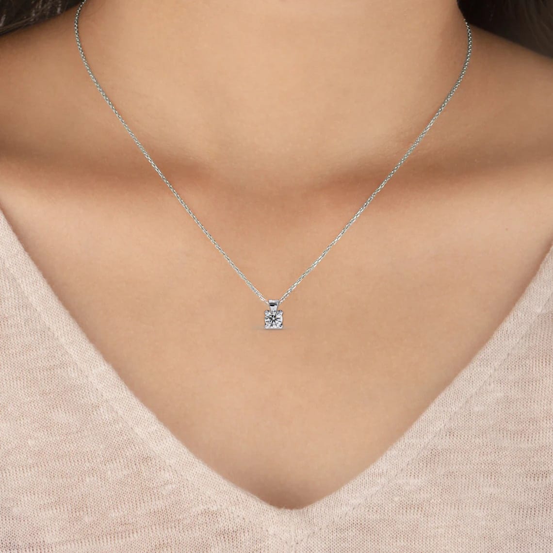 The Timeless Solitaire Pendant