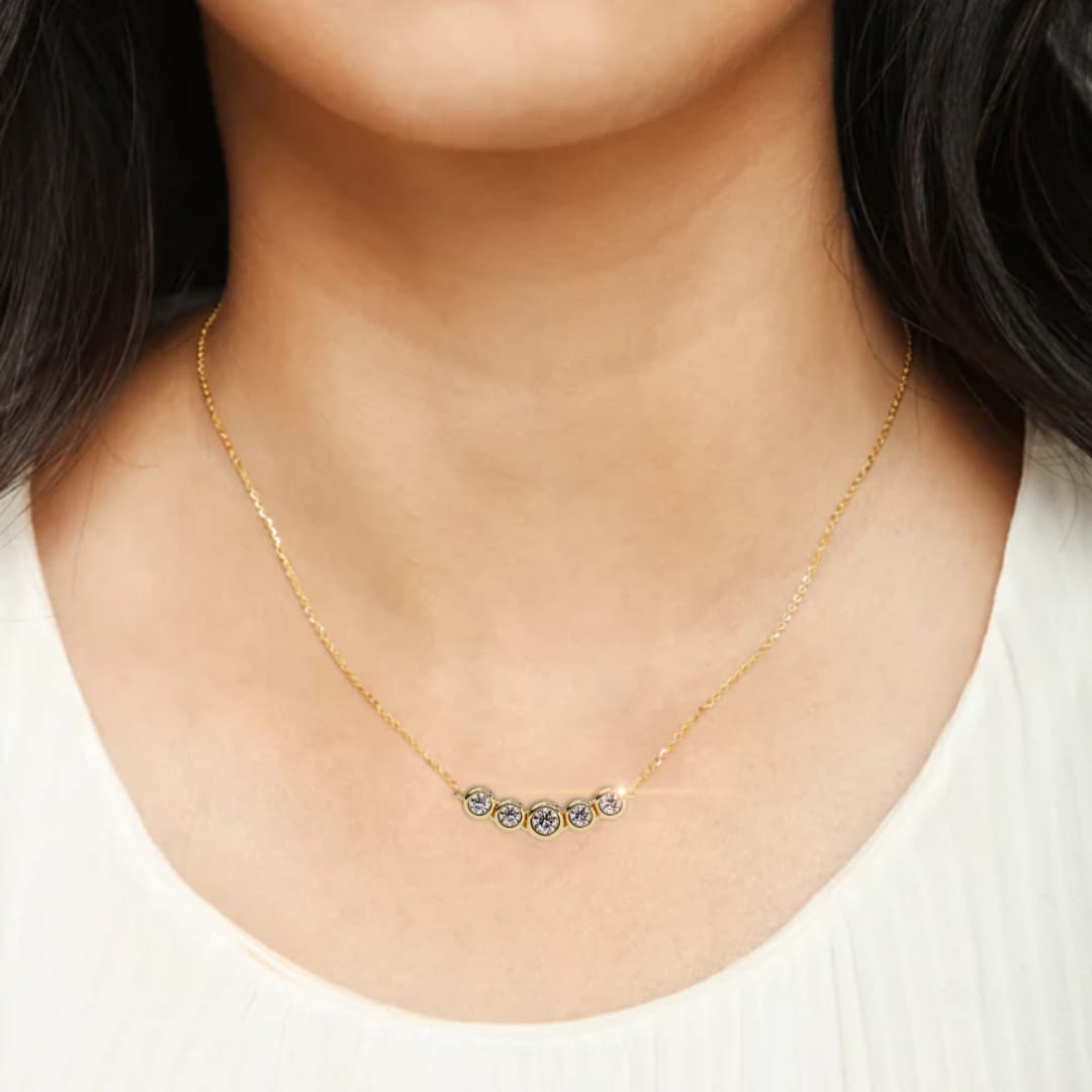 The Five Bezel Pendant