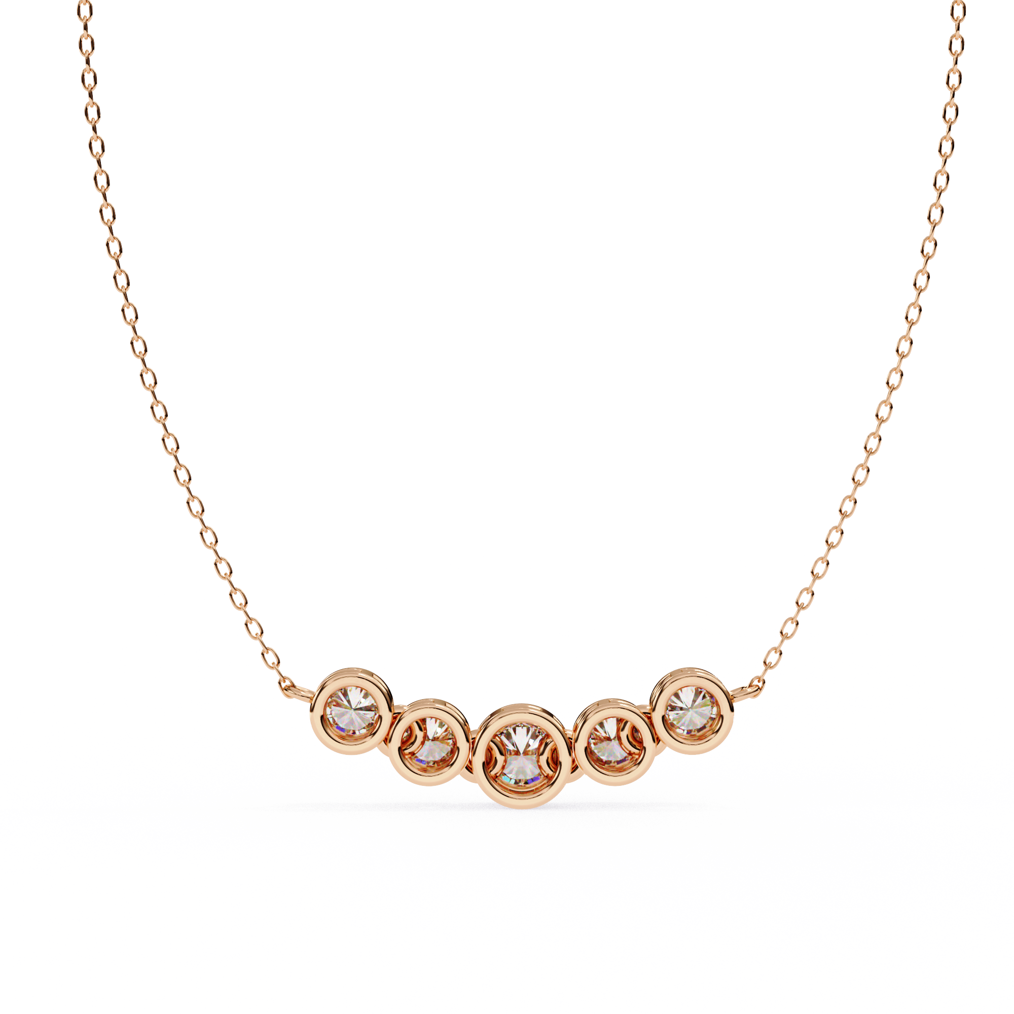 The Five Bezel Pendant