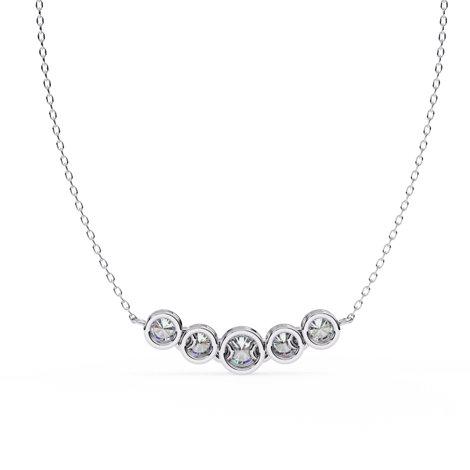 The Five Bezel Pendant