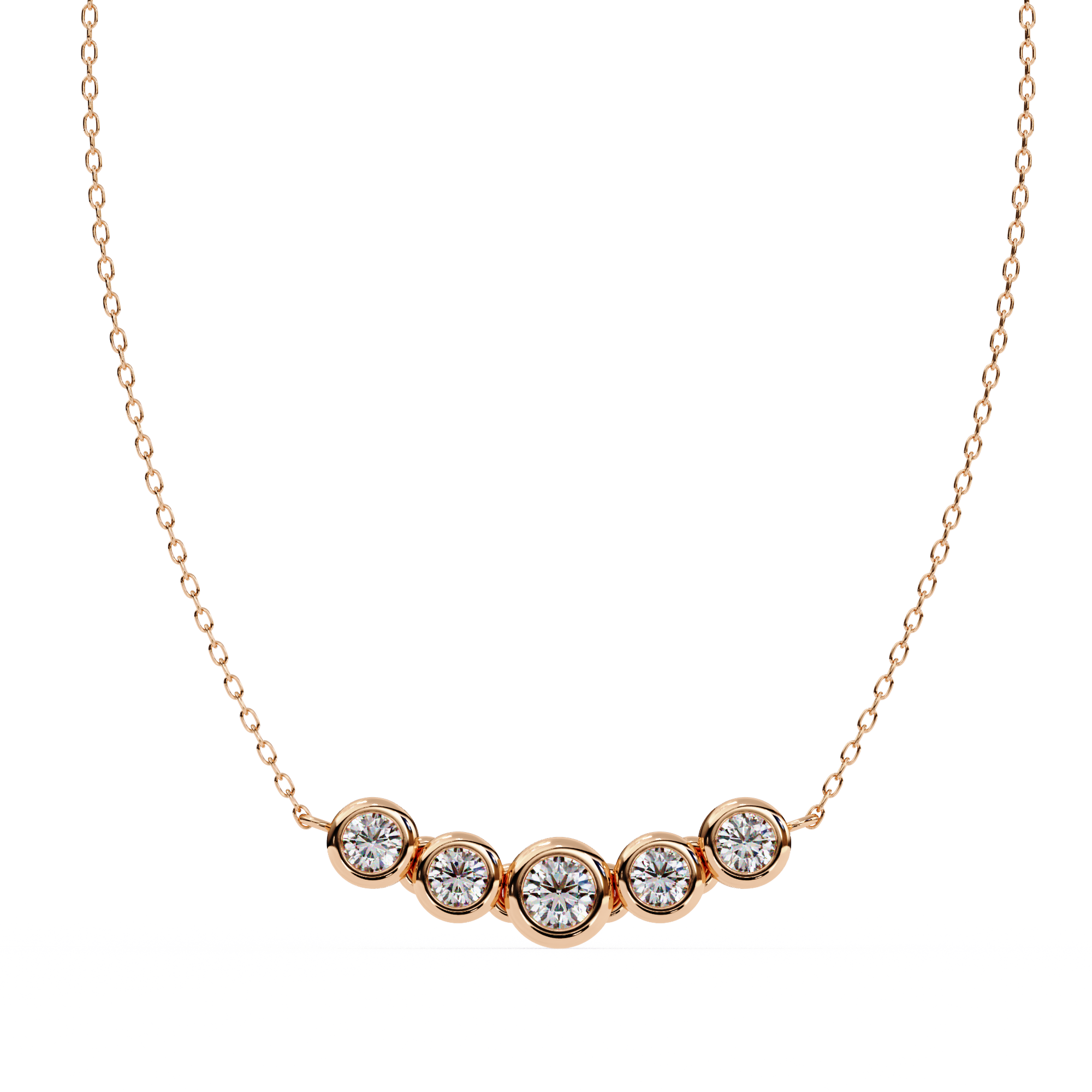 The Five Bezel Pendant
