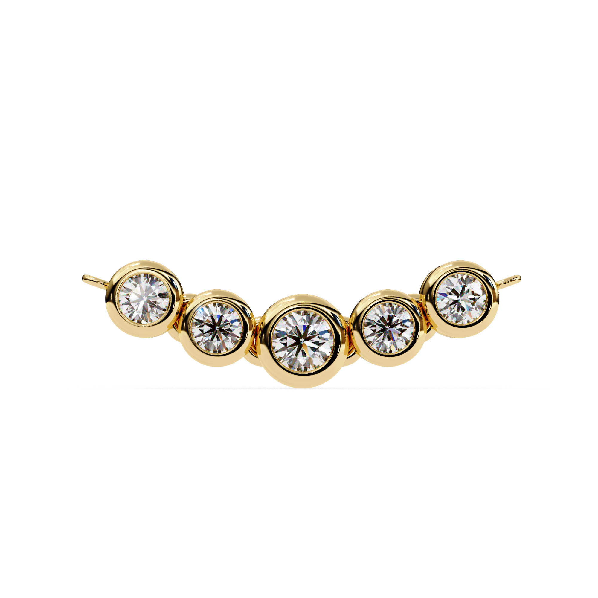 The Five Bezel Pendant