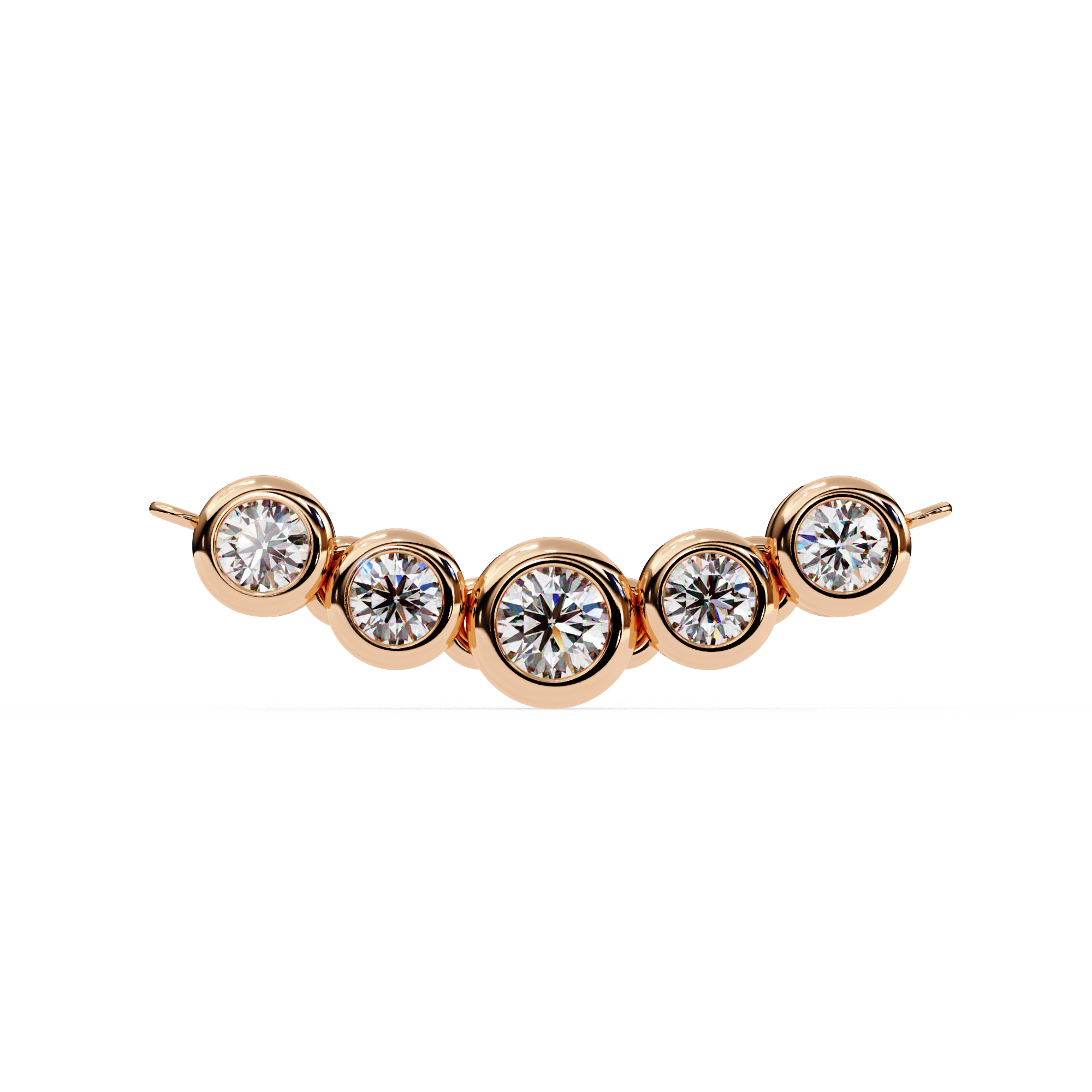 The Five Bezel Pendant