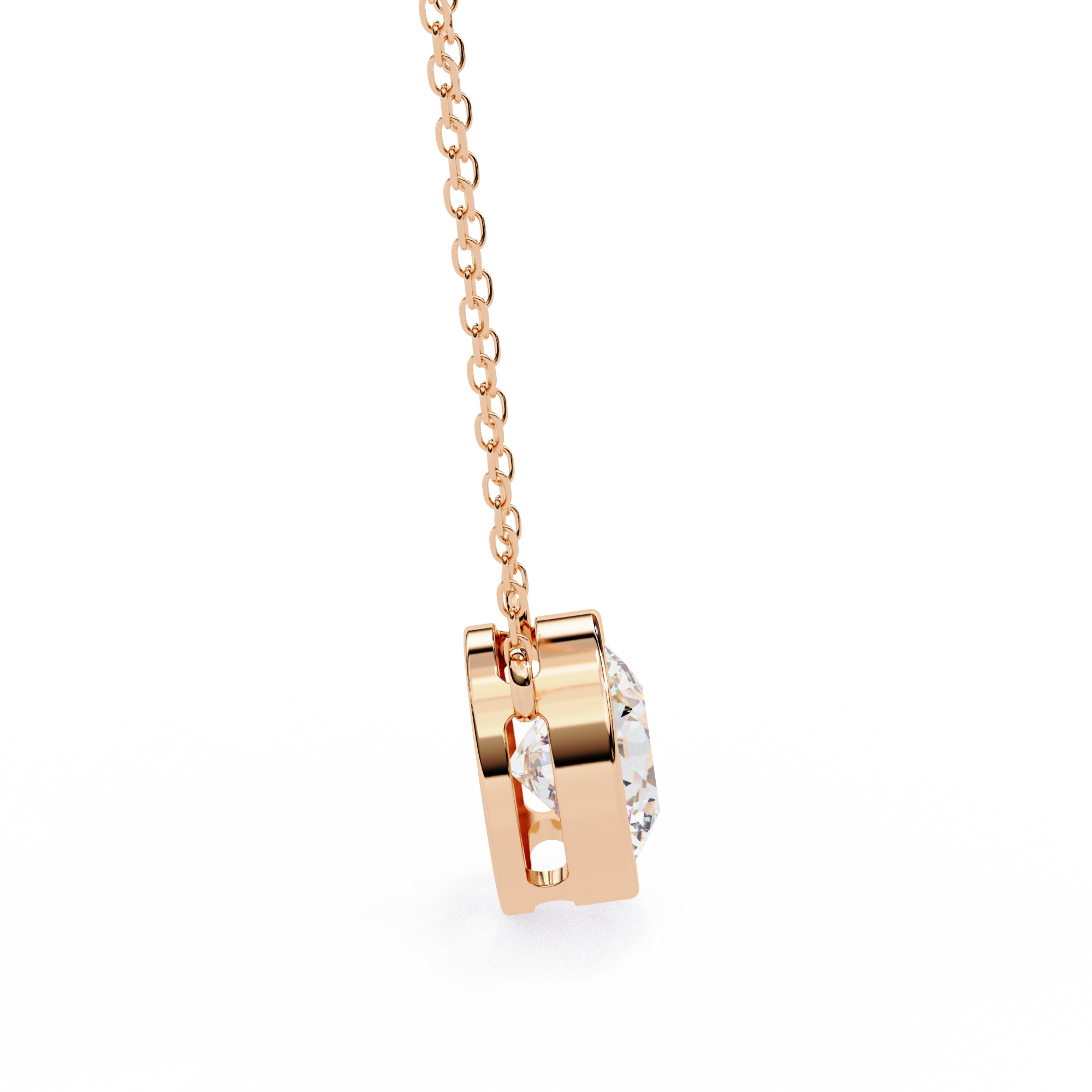 The Solitaire Gleam Pendant