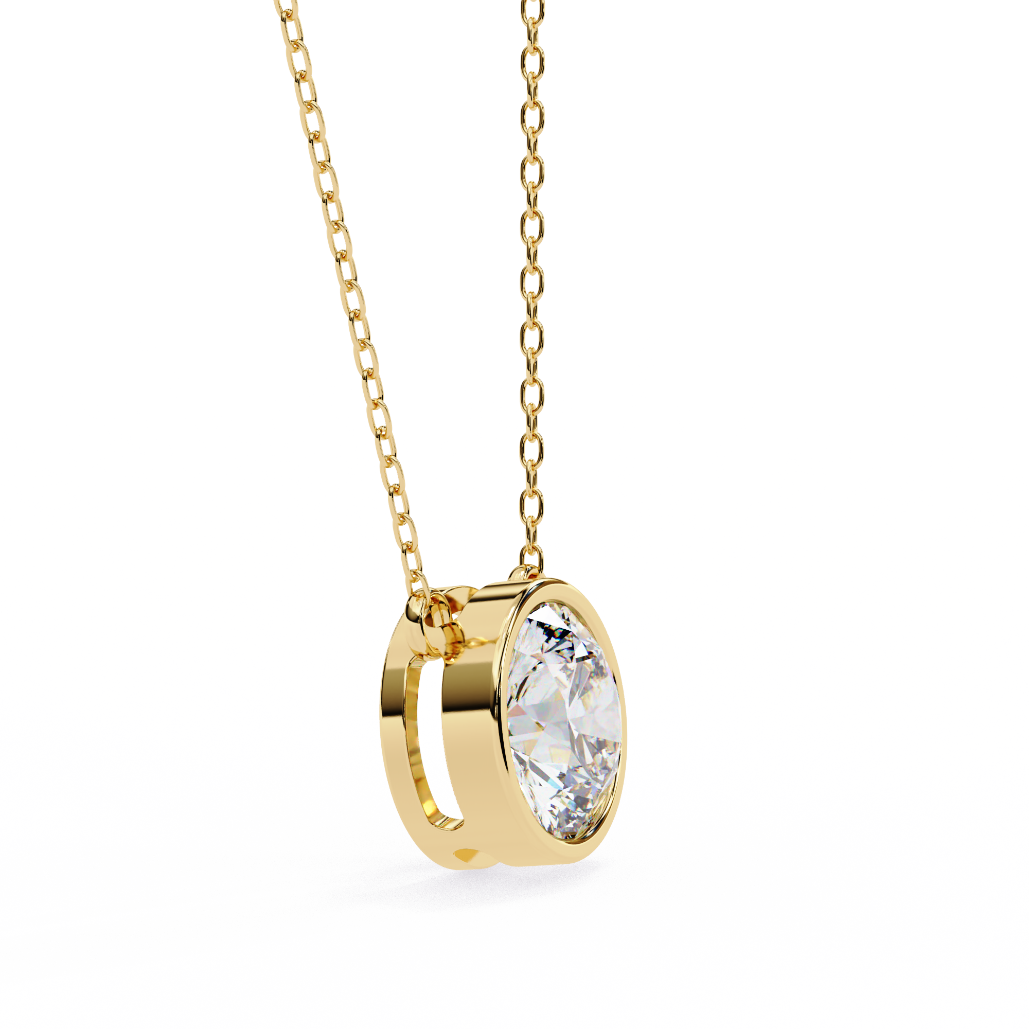 The Solitaire Gleam Pendant