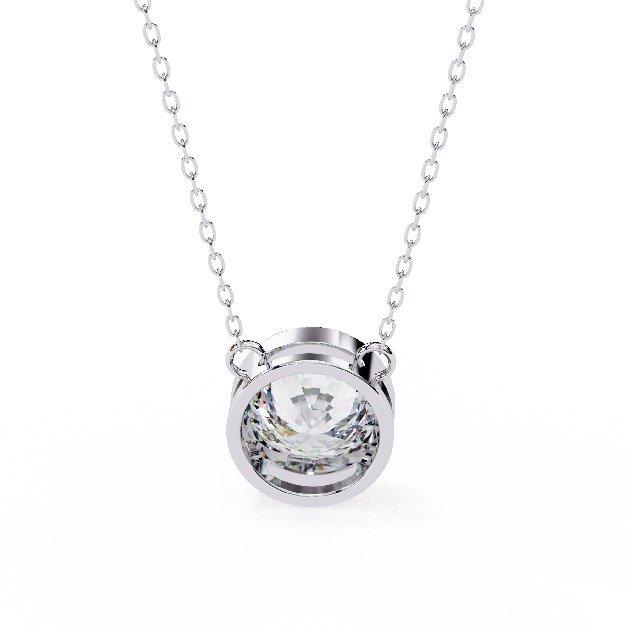 The Solitaire Gleam Pendant