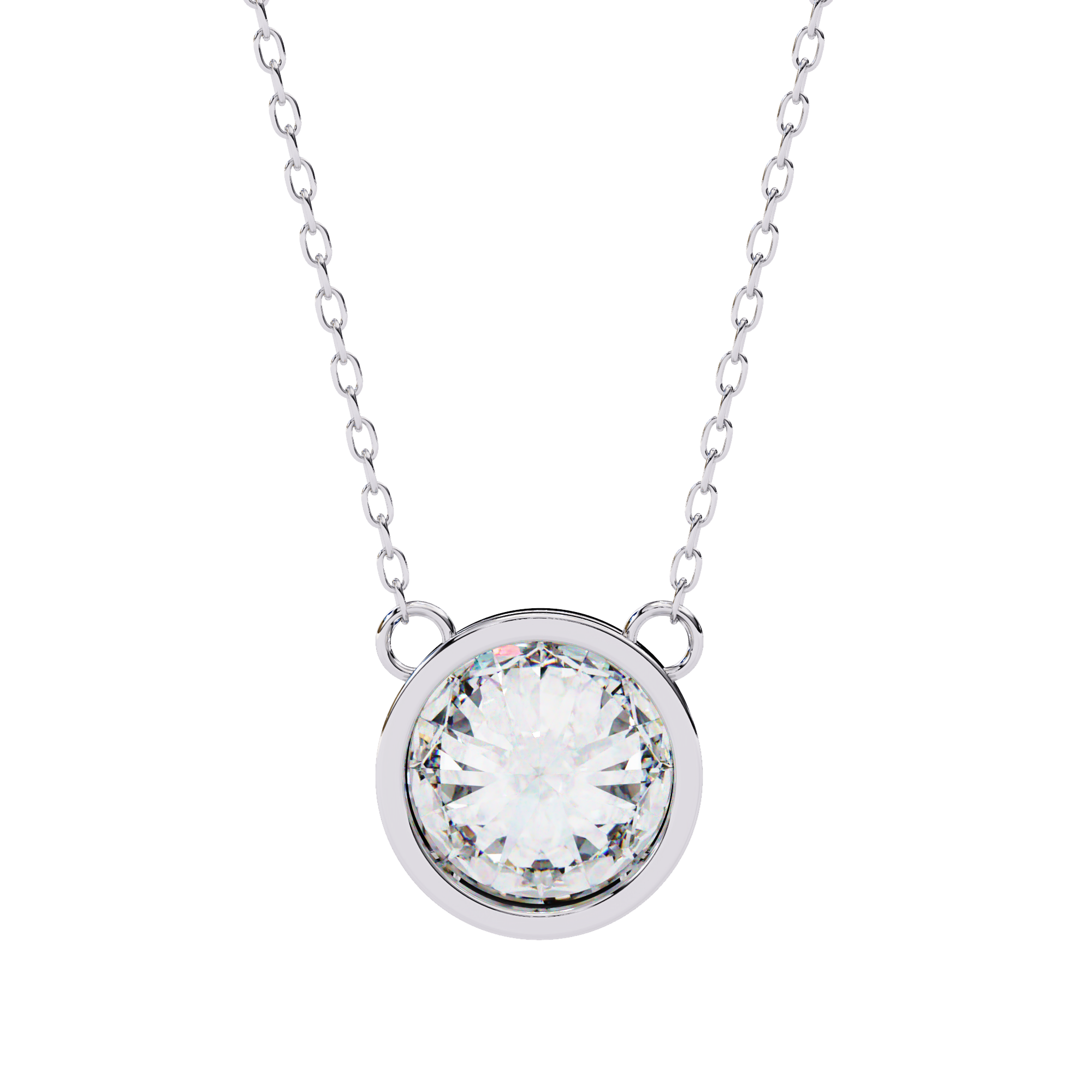 The Solitaire Gleam Pendant