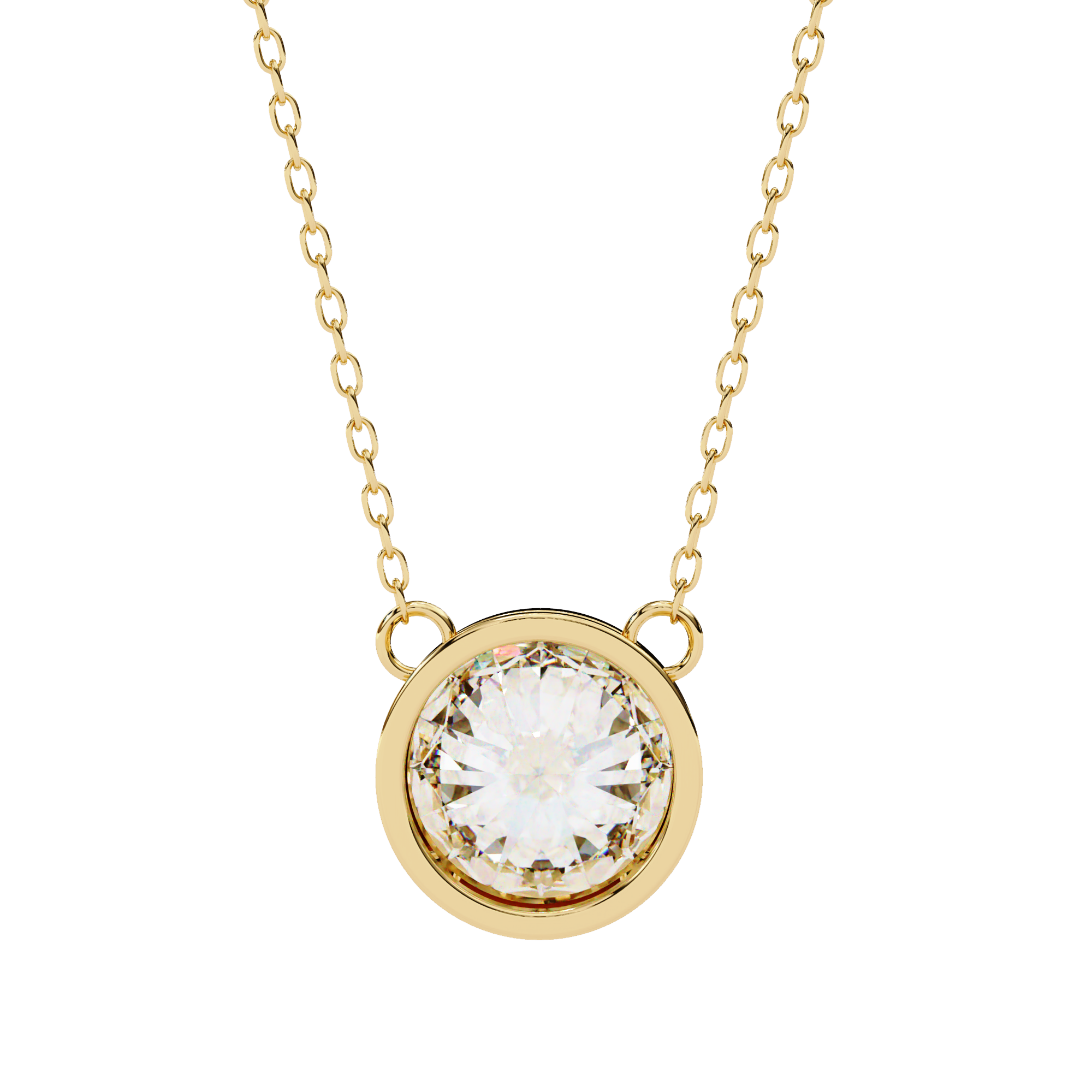 The Solitaire Gleam Pendant