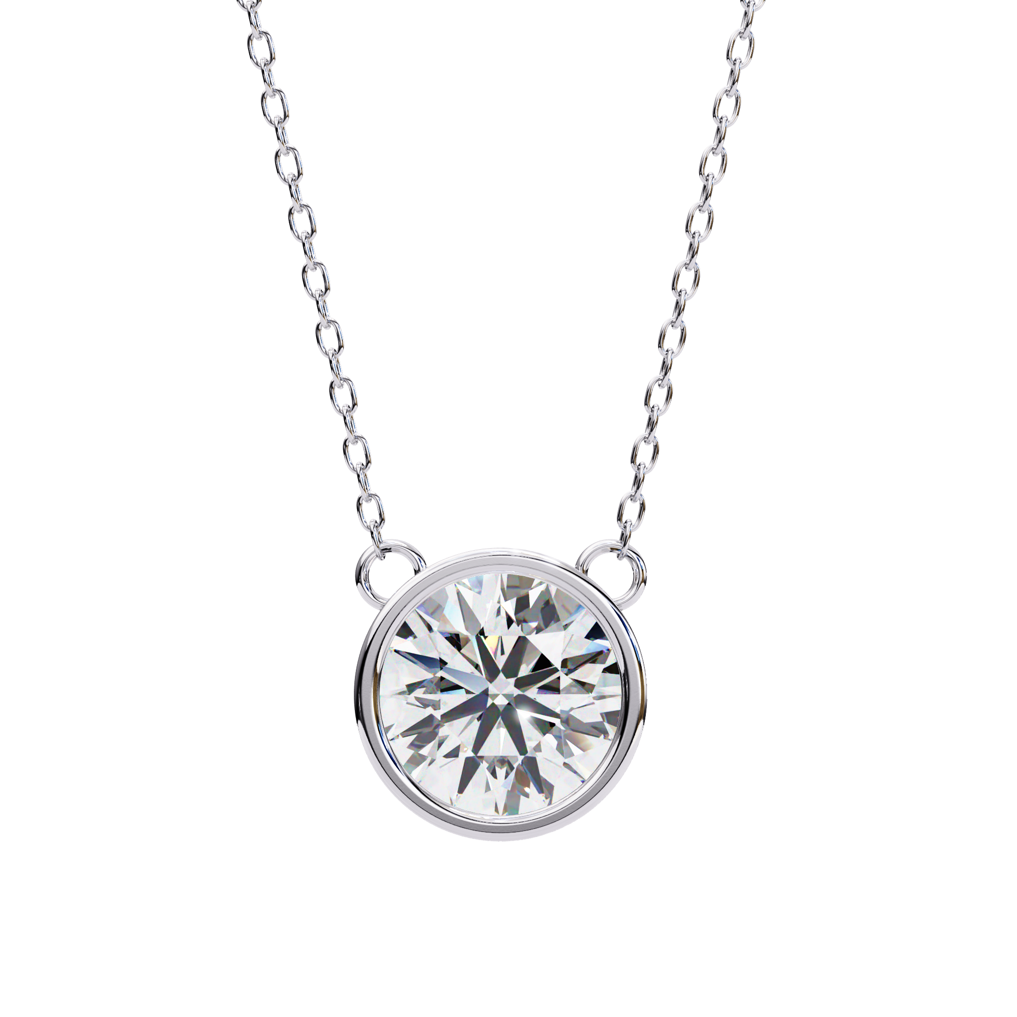 The Solitaire Gleam Pendant
