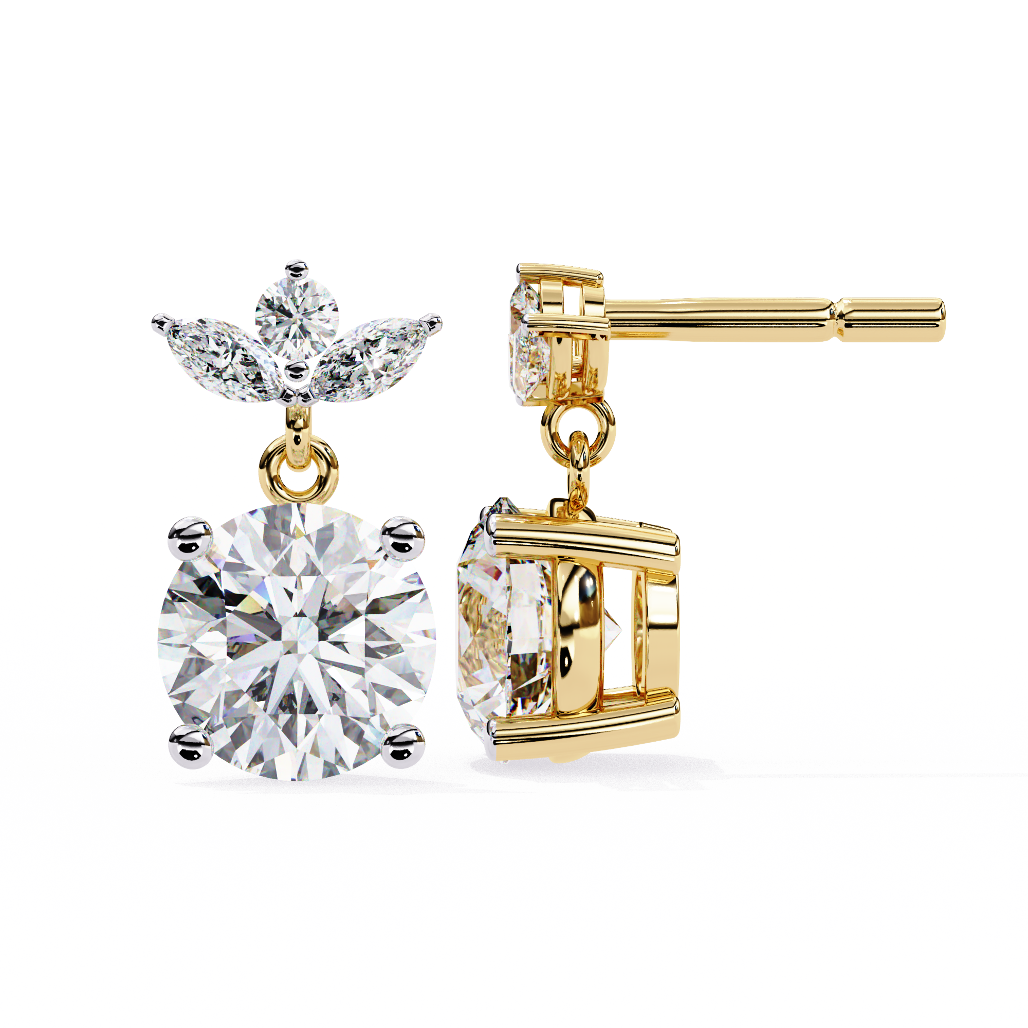 The Celestia Drop Earrings