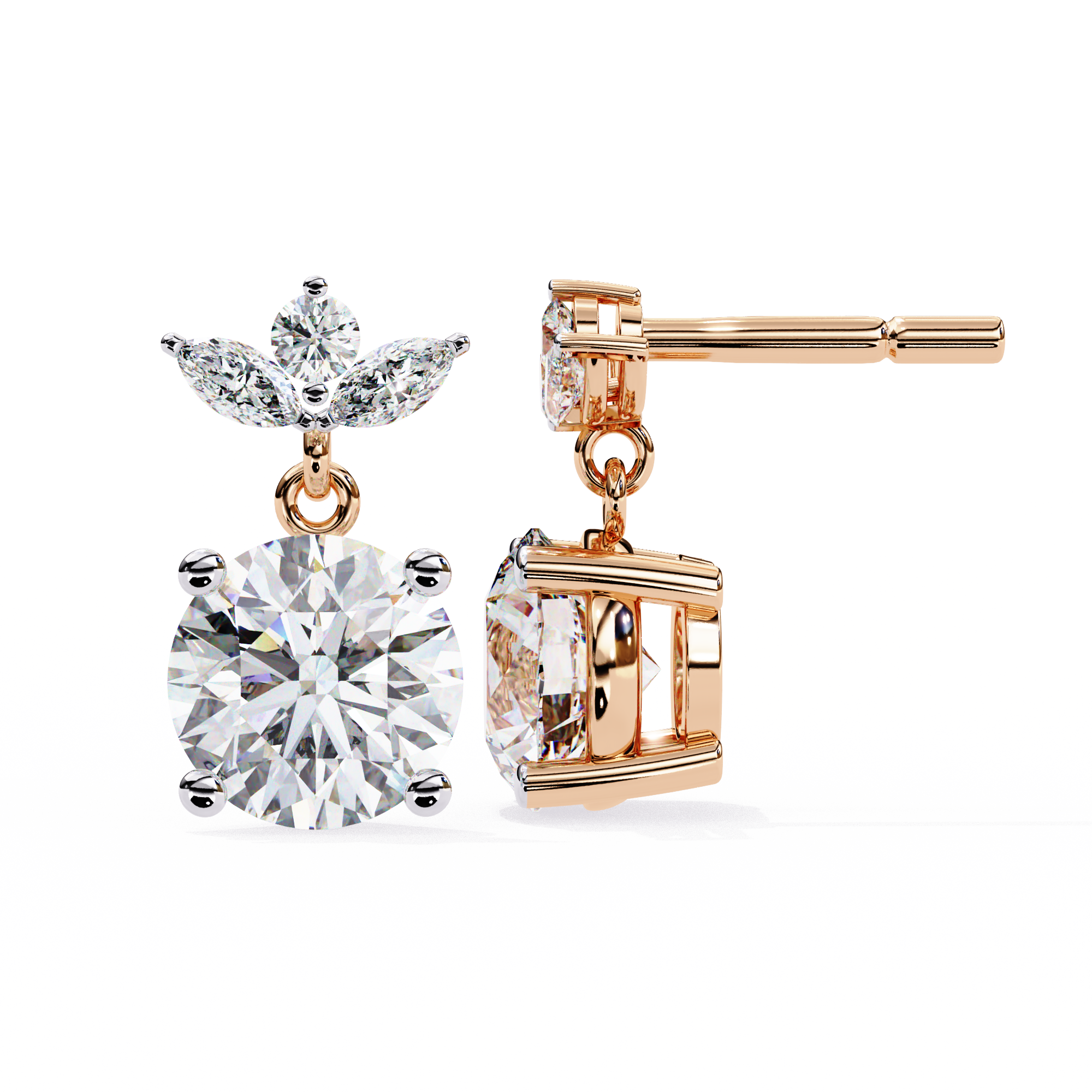 The Celestia Drop Earrings