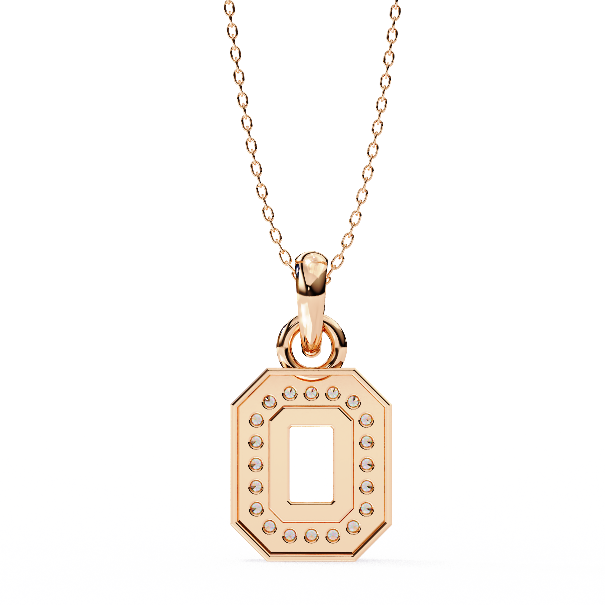 The Regal Rectangle Pendant